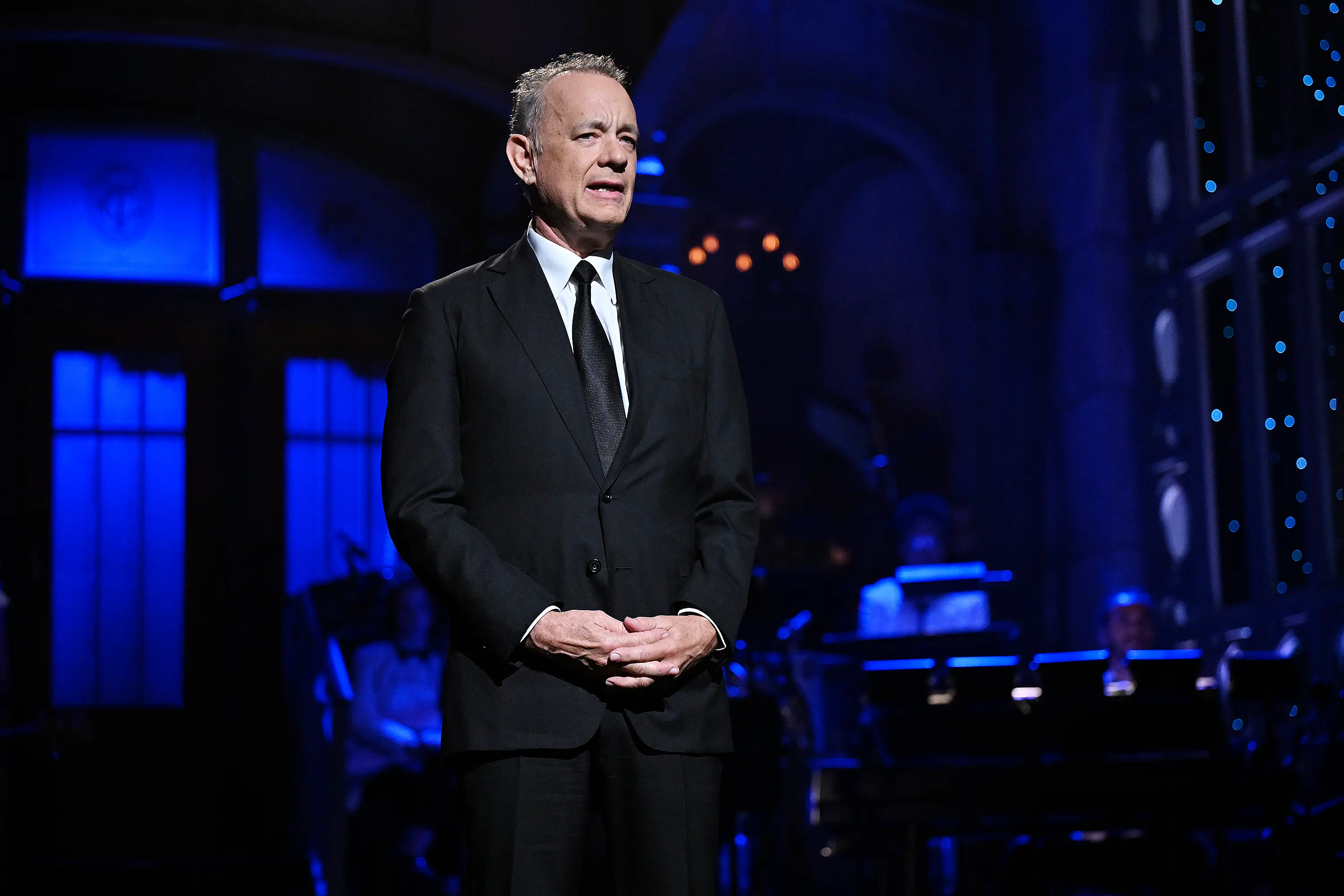 Hanks arguably predicted the backlash he'd later face (Todd Owyoung/NBC via Getty Images)