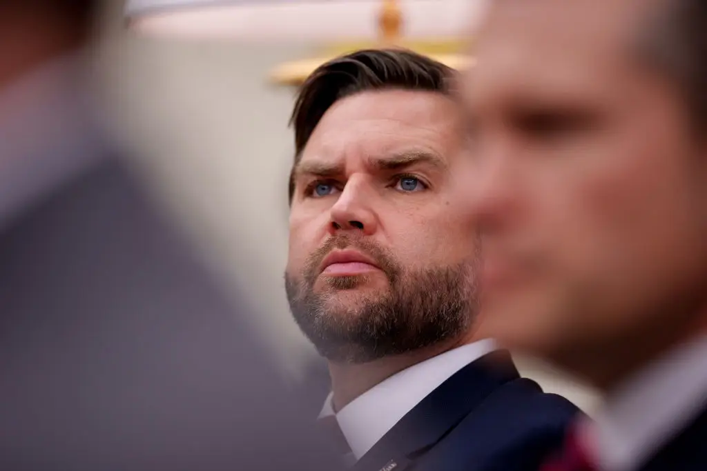 JD Vance was met with a chorus of boos when we attended a classical concert at the Kennedy Center on Thursday (13 March) (Andrew Harnik / Staff / Getty Images)