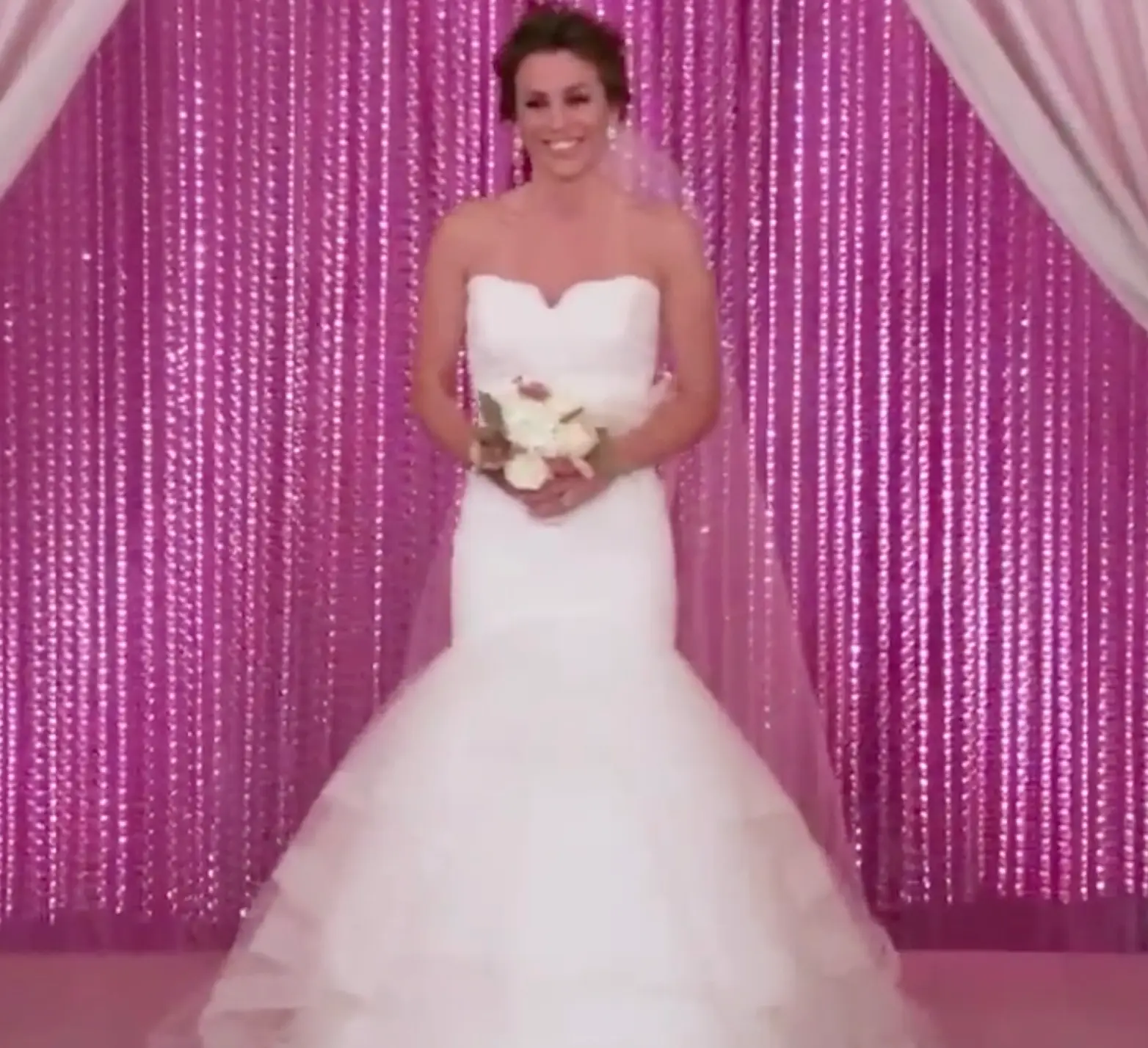 Tonie wanted the perfect dress on her big day.