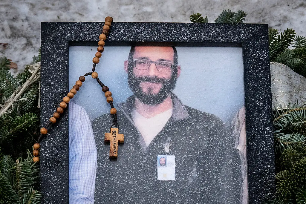 Just weeks later, Alex Pretti was killed by federal agents, also in Minneapolis (ROBERTO SCHMIDT/Getty Images) 