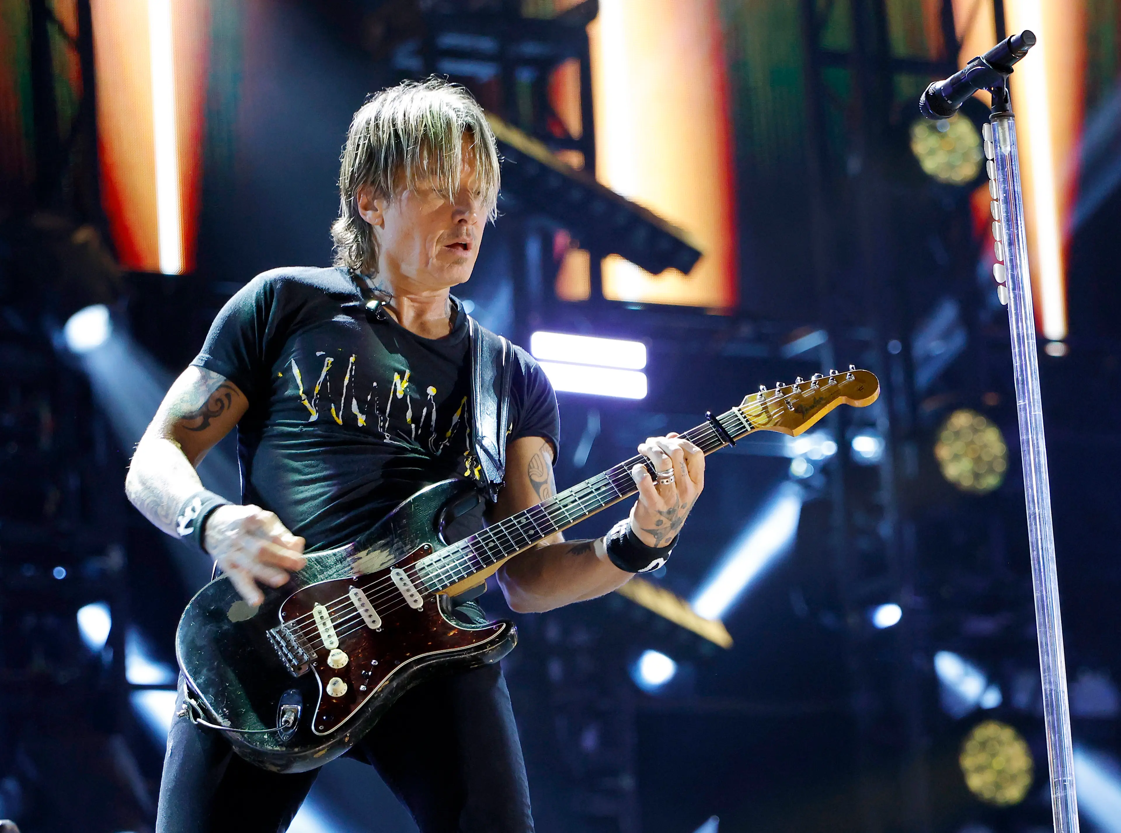 Keith Urban performed at Donald Trump's Mar-a-Lago club over the weekend (Jason Kempin/Getty Images)