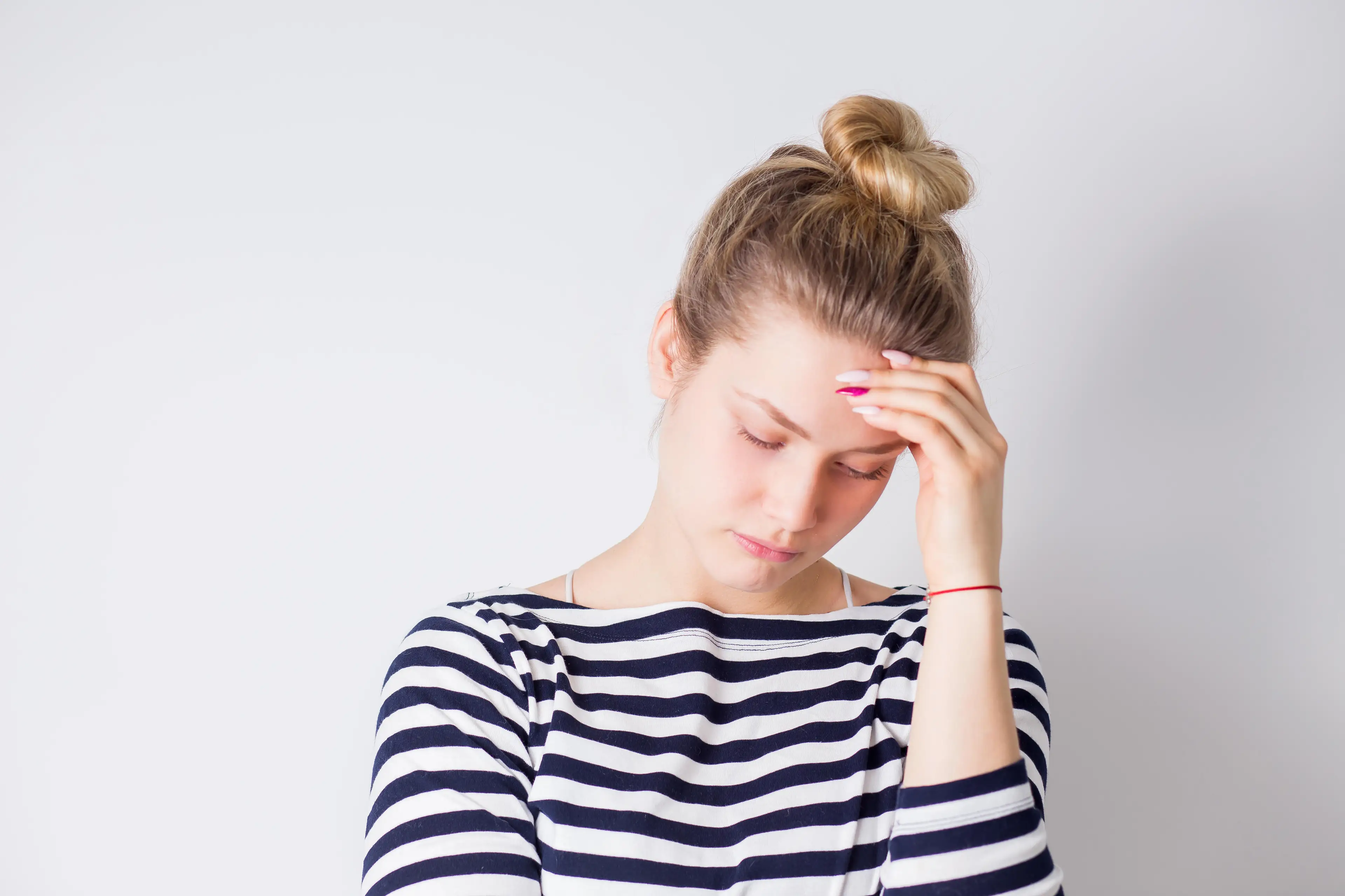 The study looked at 181 people and found that 78 per cent reported difficulty concentrating (