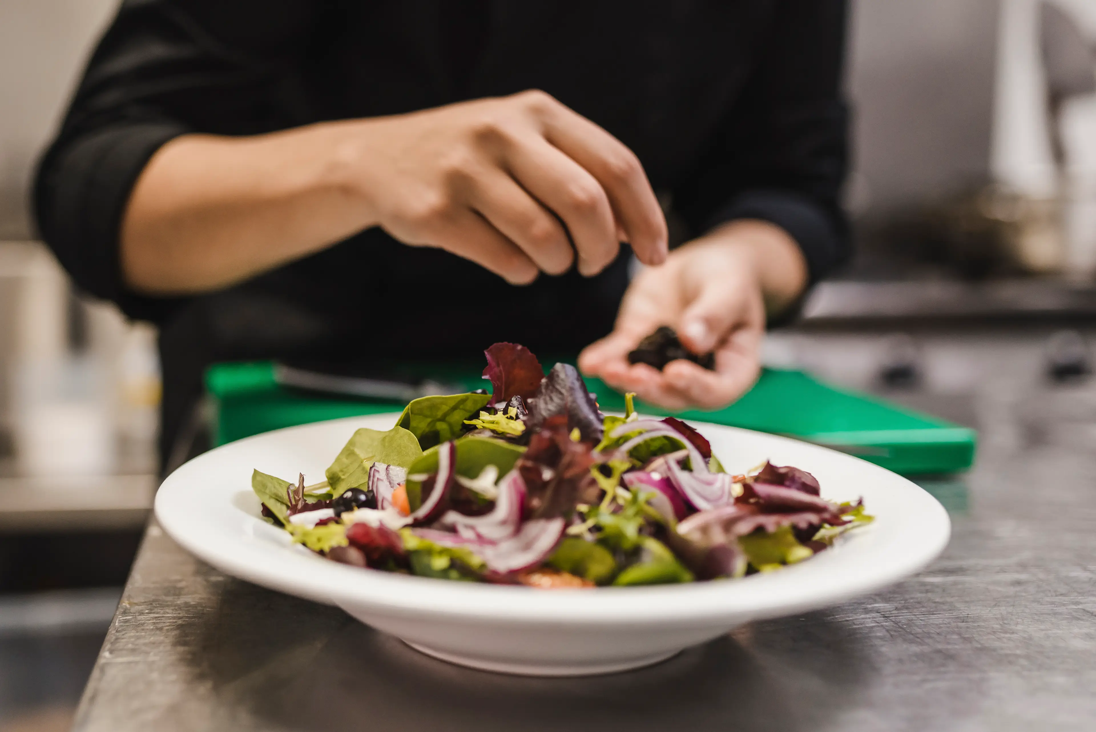 Marler always swaps his salad for cooked vegetables (Getty Stock Image)