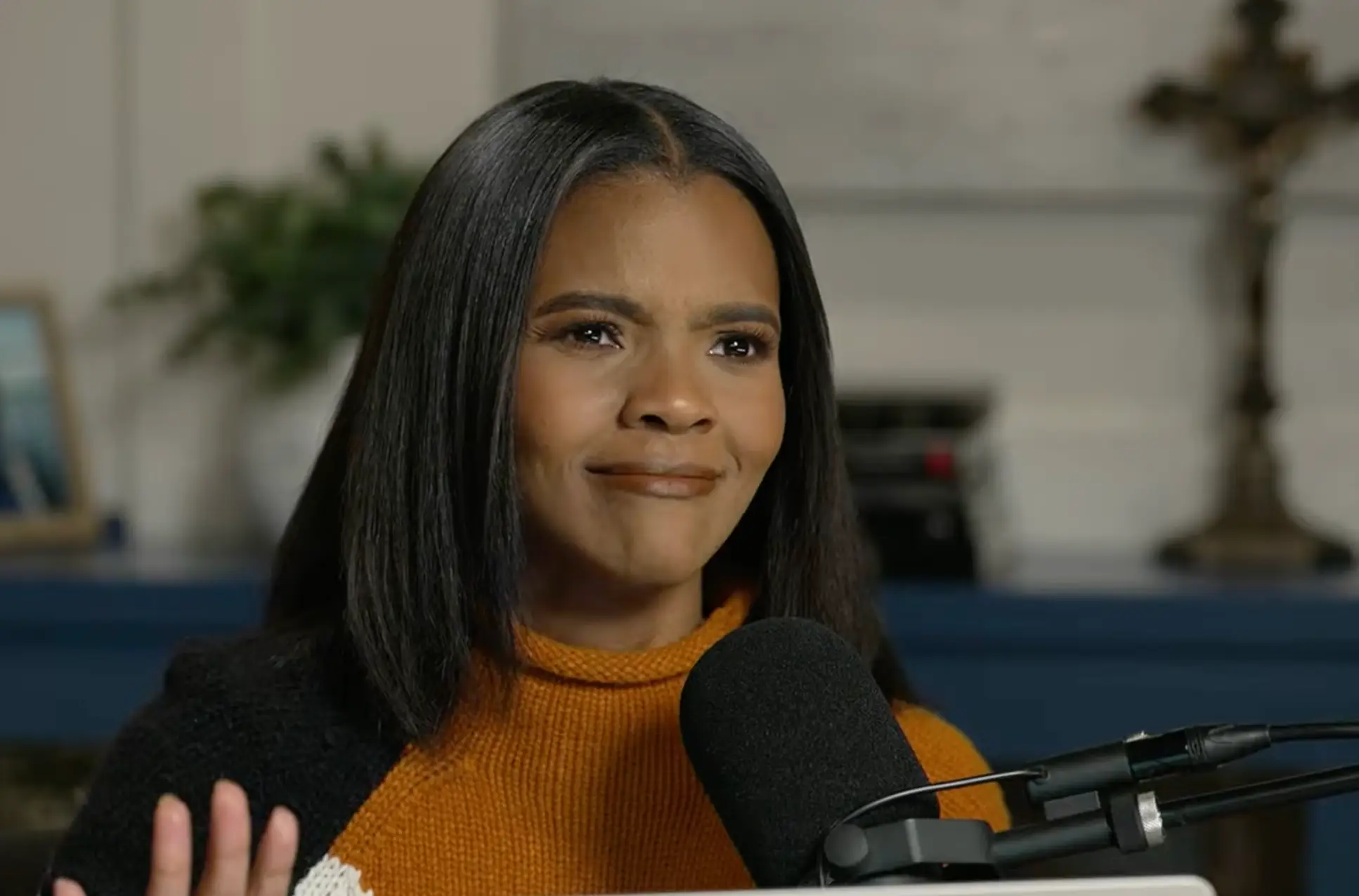 Owens has fronted a number of conspiracy theories (Youtube/@RealCandaceO)