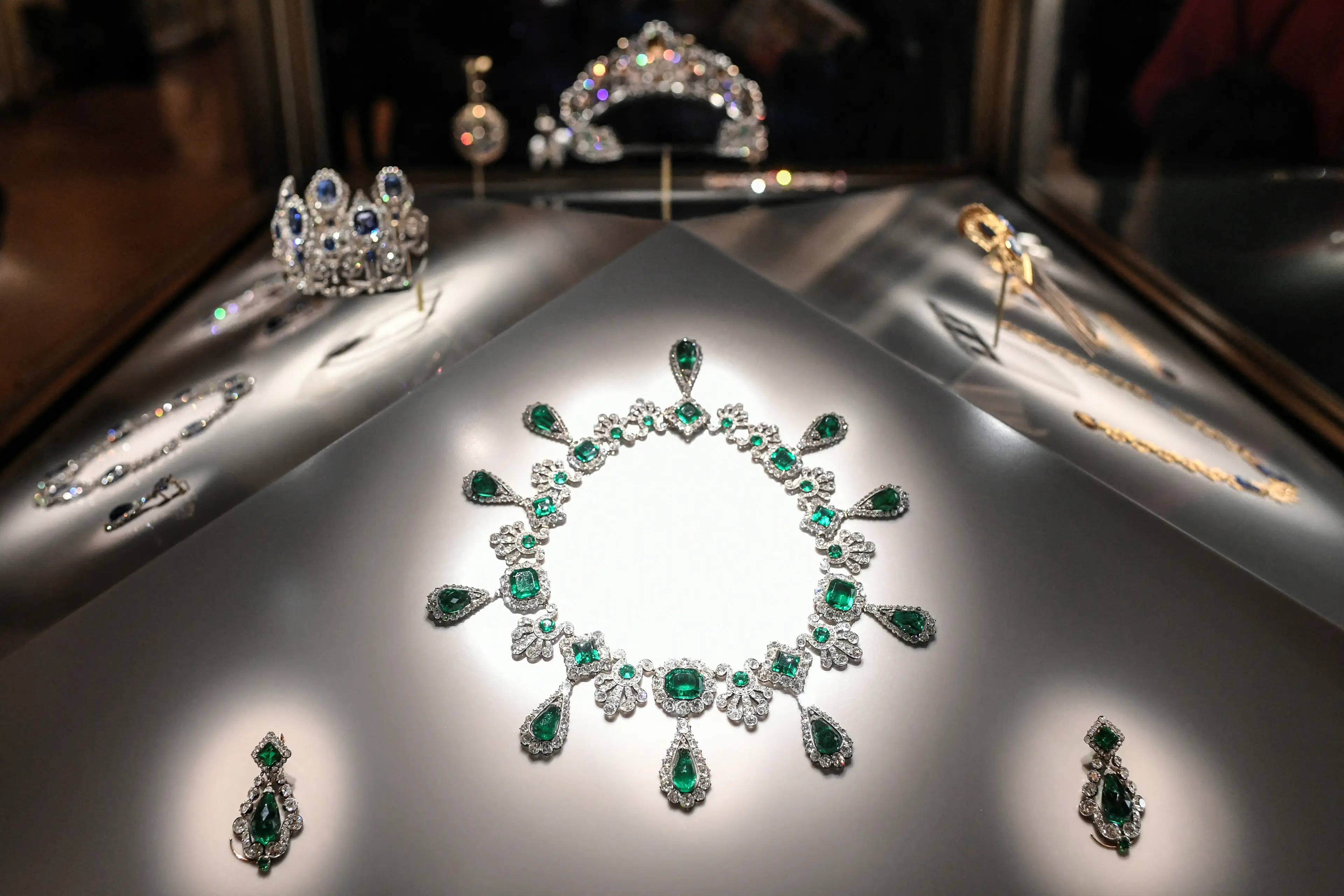 'Princess' French jewels were stolen during the heist (DIMITAR DILKOFF/AFP via Getty Images)