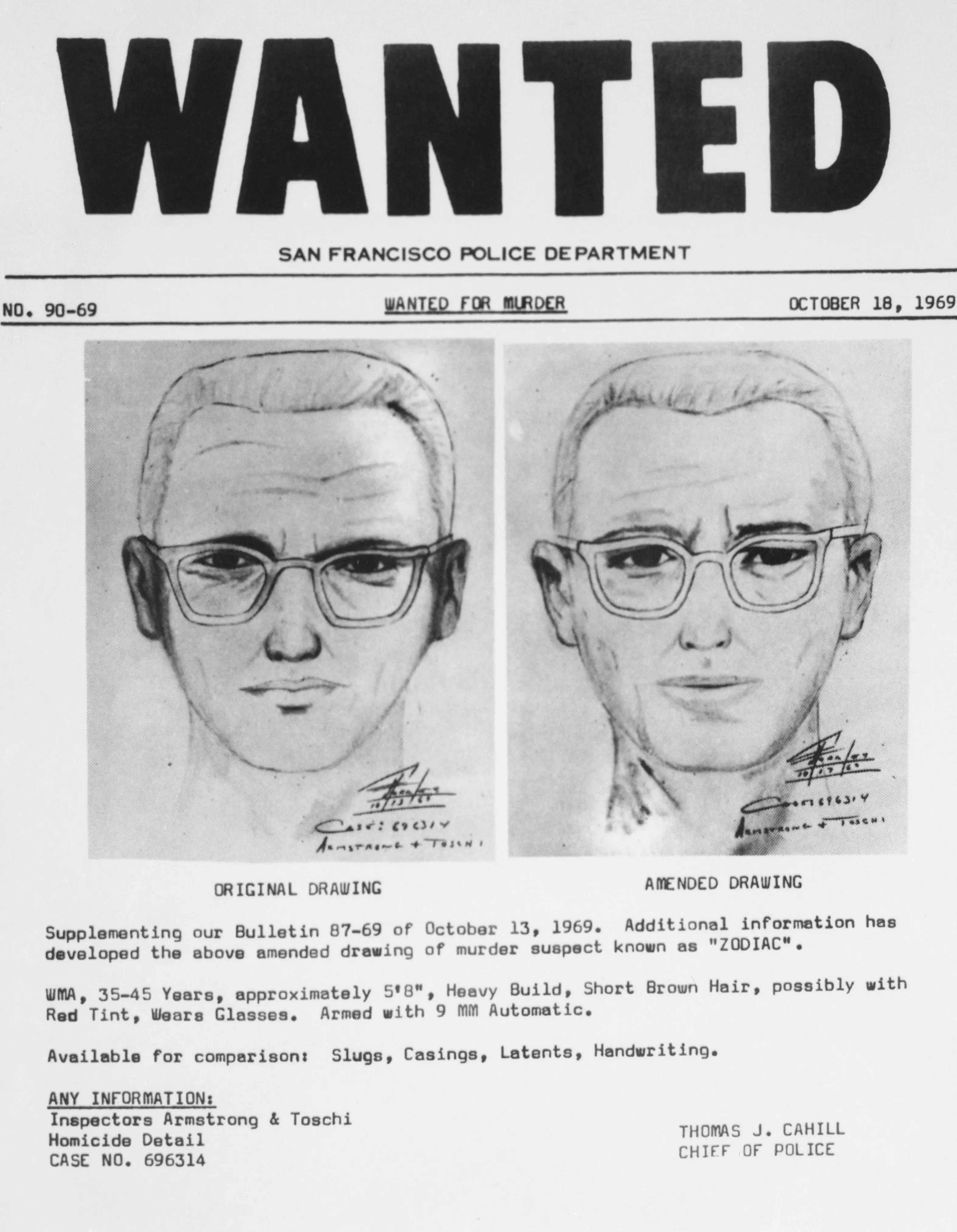 Police suspected Arthur Lee Allen of being the Zodiac Killer (Bettman/Getty)