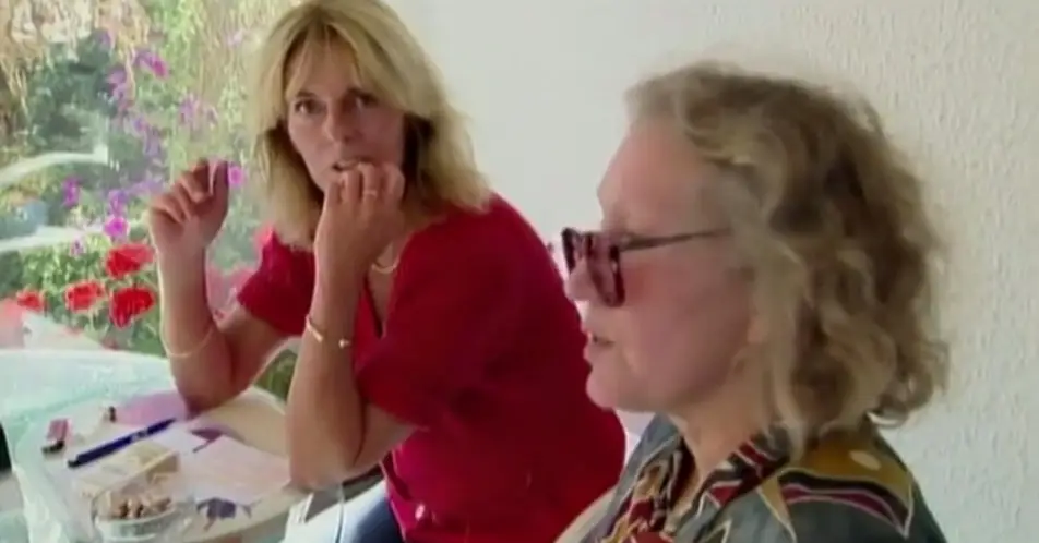 Patricia (right) appeared in the original The Staircase documentary.