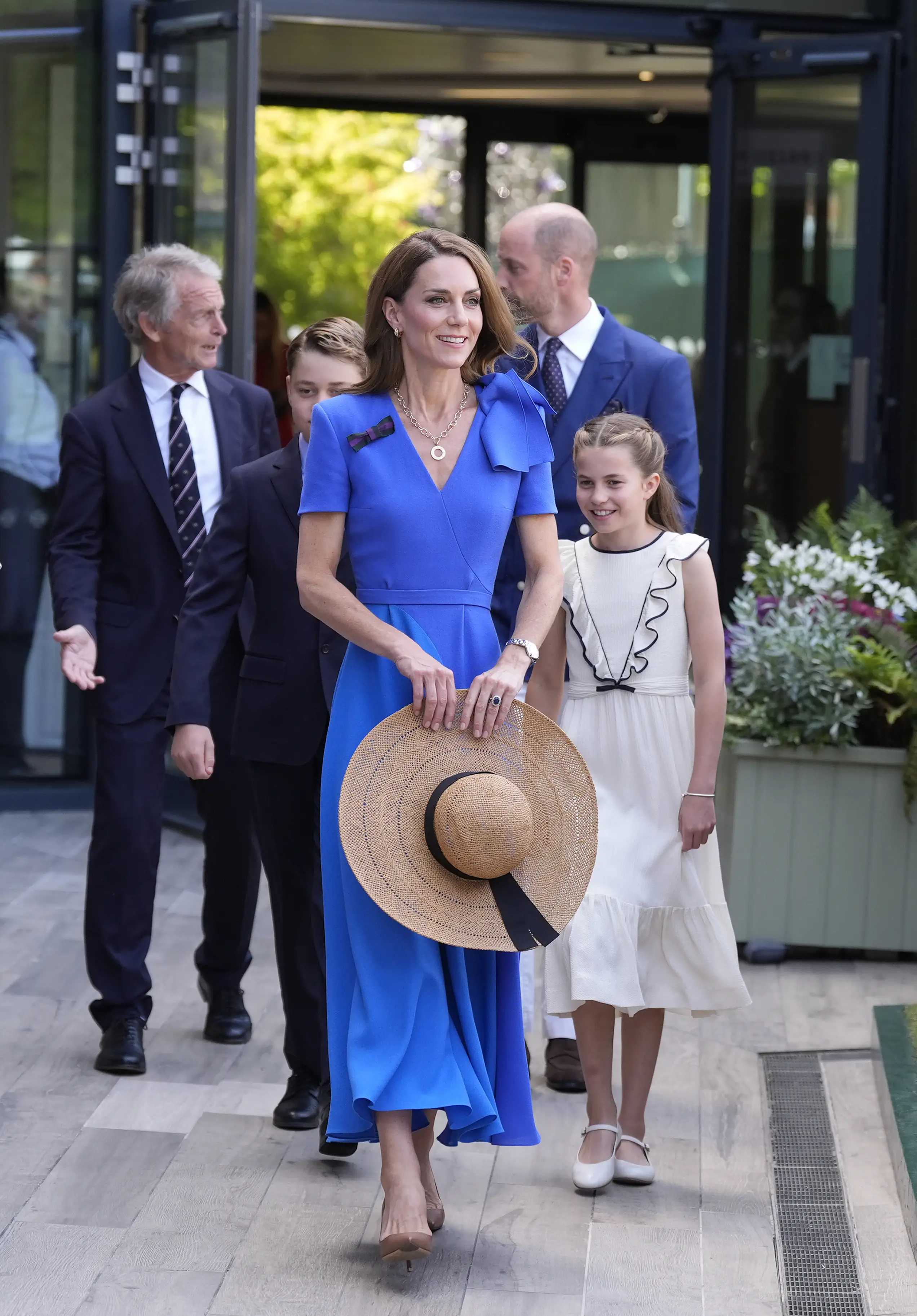 Kate brought a hat to the sport tournament (Andrew Matthews - WPA Pool/Getty Images)