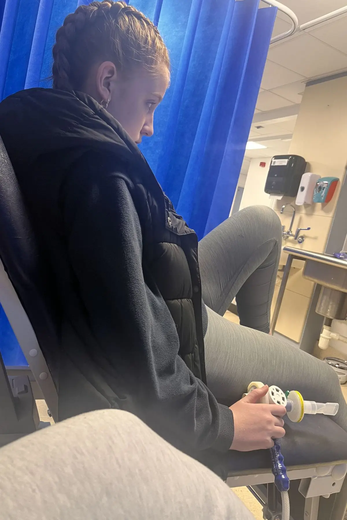 It's claimed staff told the child her injuries 'could've been worse'. (Kennedy News and Media)