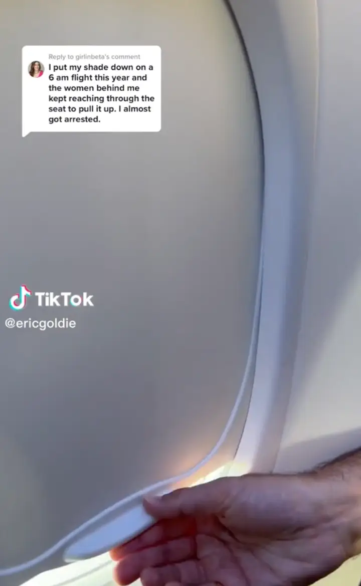 The hand can be seen reaching forward.