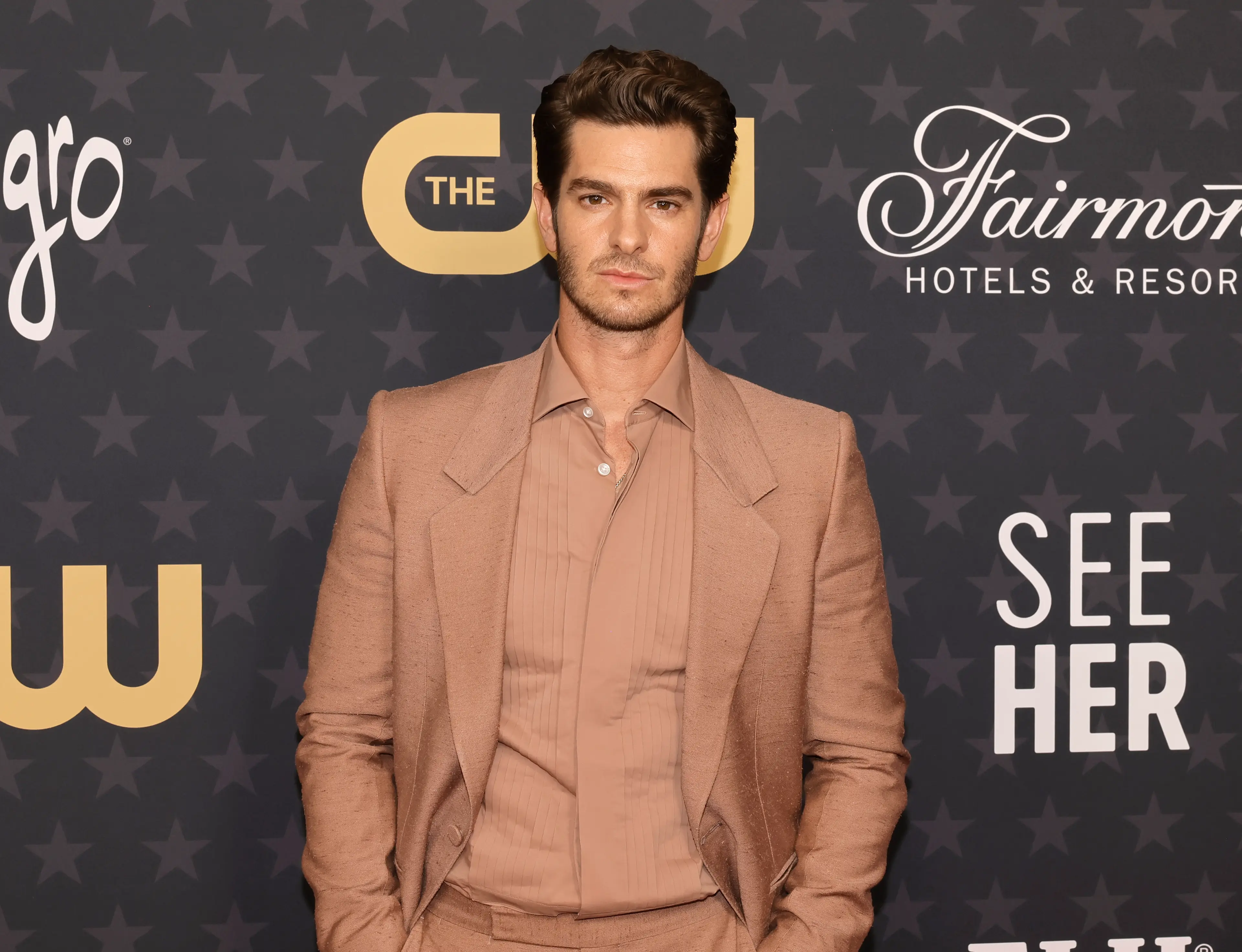 Andrew Garfield recalled the moment during an interview (Kevin Winter/Getty Images for Critics Choice Association)