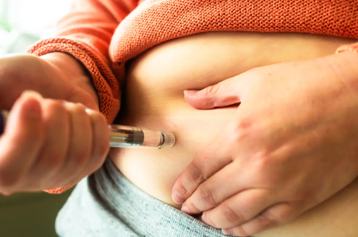 Aaron Arman revealed the dangers of switching to and from weight loss jabs during the holiday season (Getty Stock Images)