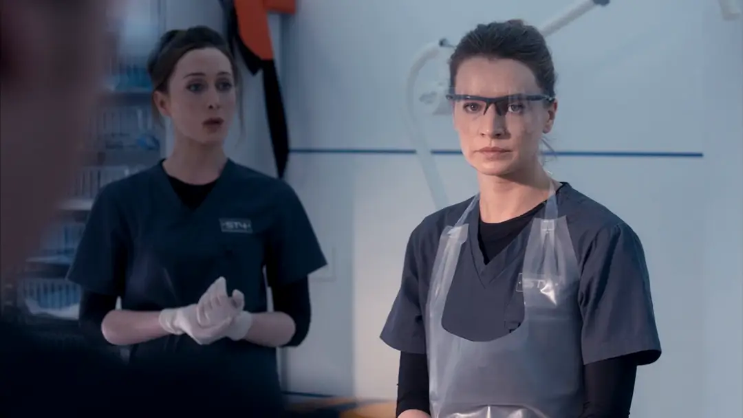 The series is based in a London hospital. (Sky One)