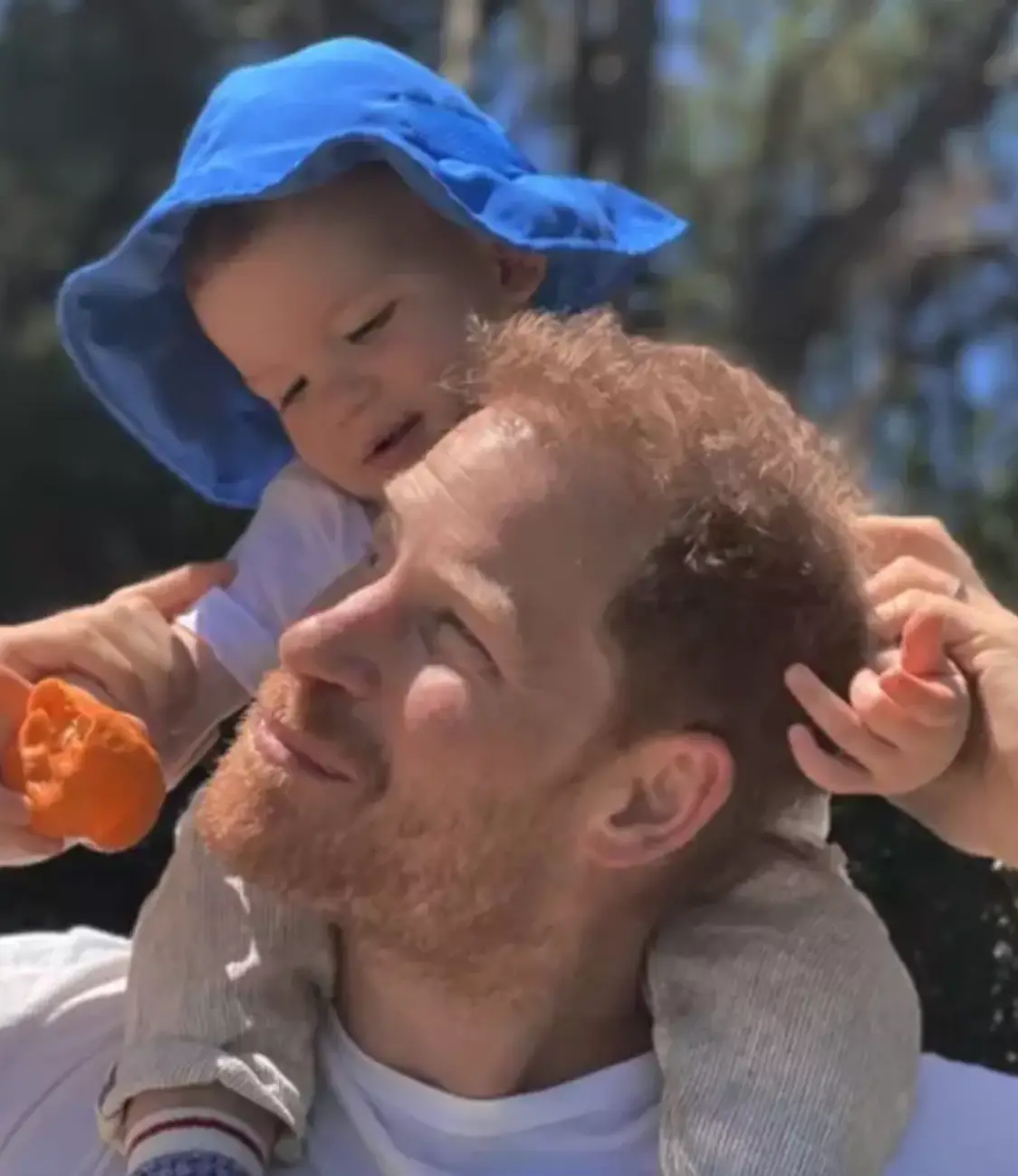 Prince Harry opened up about his kids (Netflix)