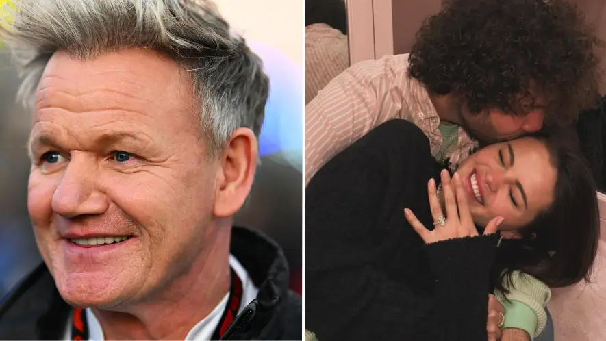 Gordon Ramsay leaves internet seriously baffled over bizarre reaction to Selena Gomez and Benny Blanco's engagement