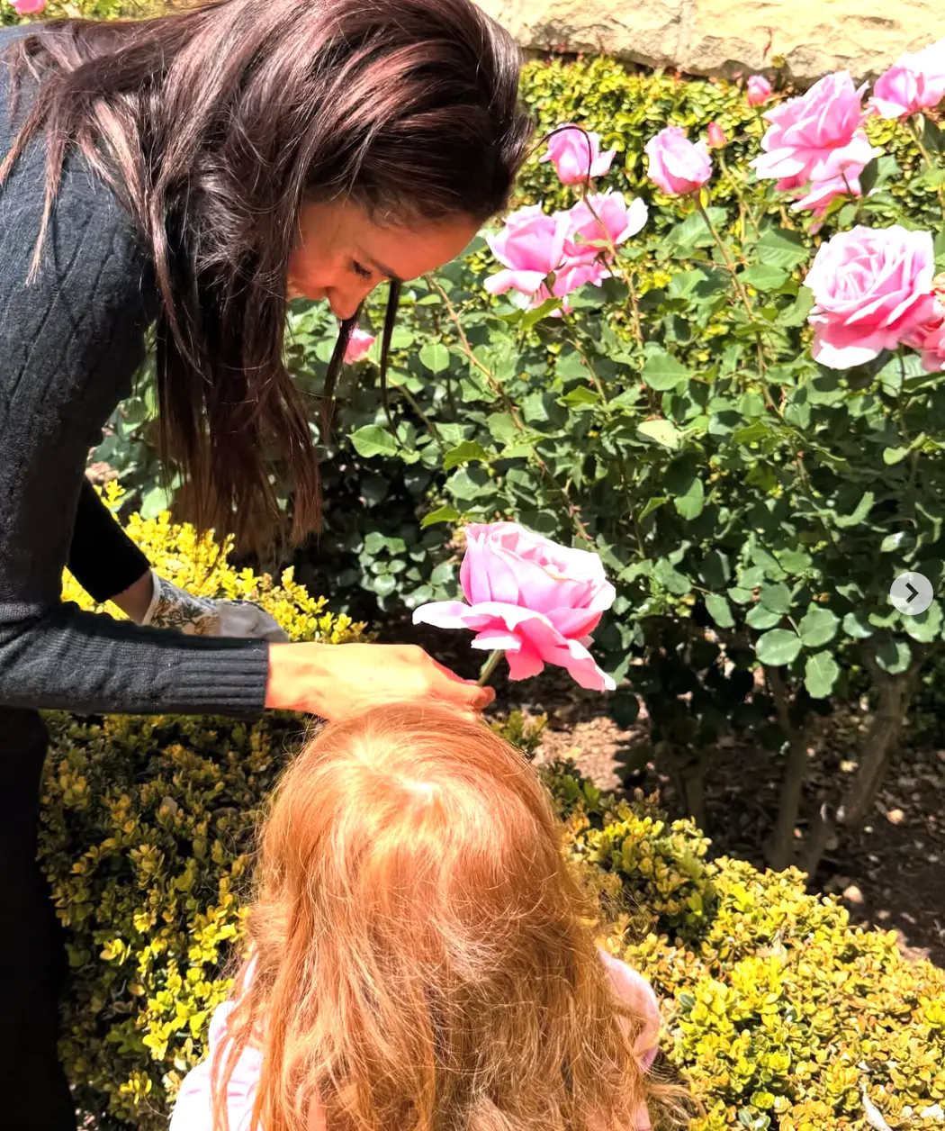 Internet trolls took major issue with two particular details from Meghan's Mother's Day post (Instagram/@meghan)