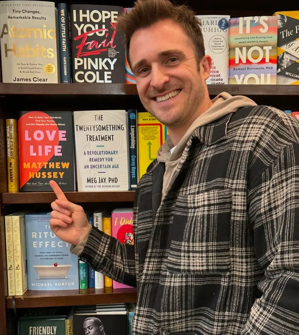 She called the experience with Matthew Hussey 'beautiful'. (Instagram/@thematthewhussey)