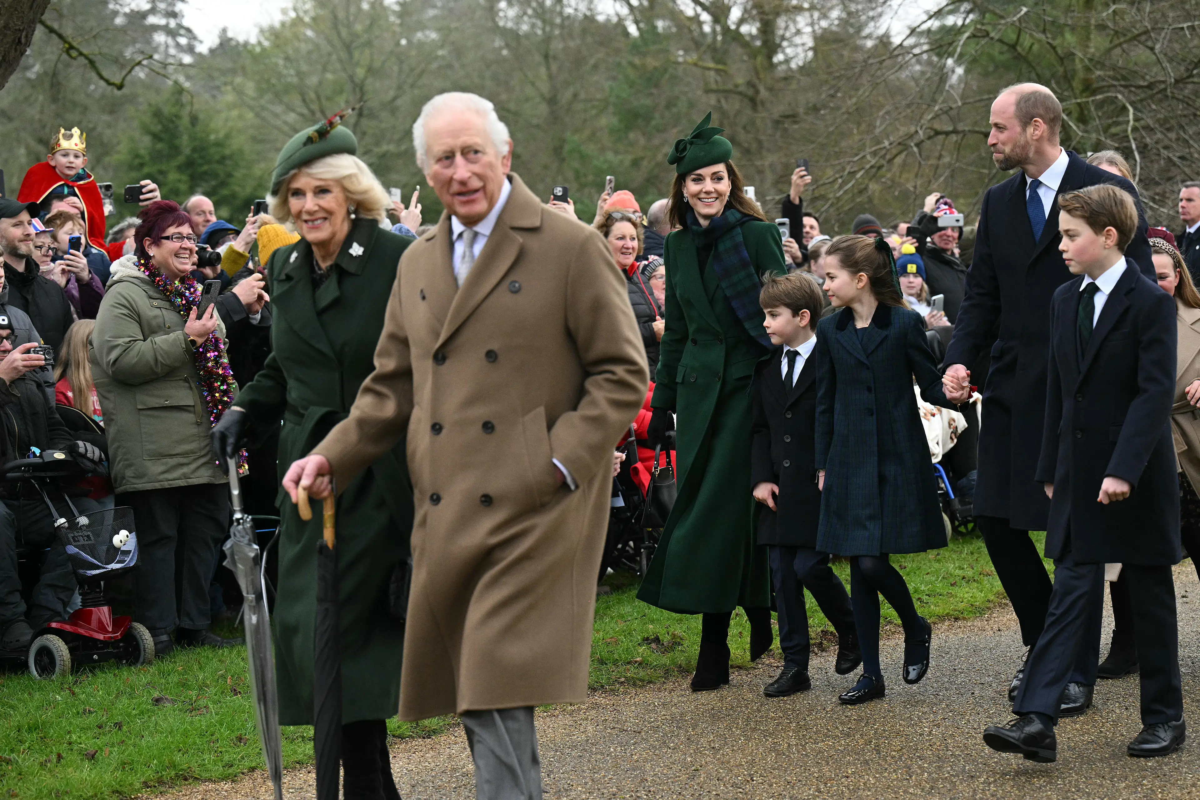 A number of royals will be absent on Christmas Day (OLI SCARFF/AFP via Getty Images)