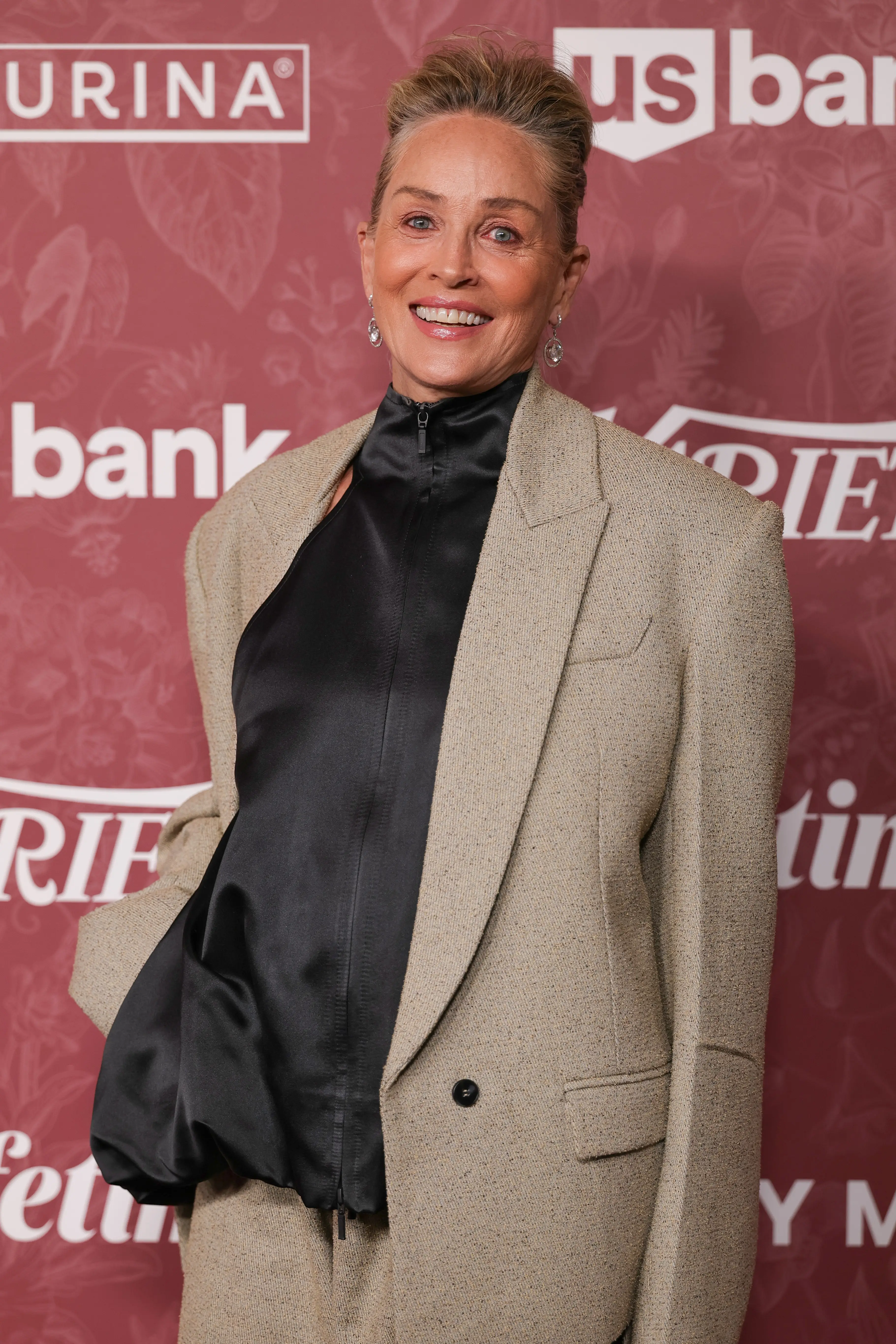 Sharon Stone recently announced her own celibacy (Chloe Kern/WireImage)