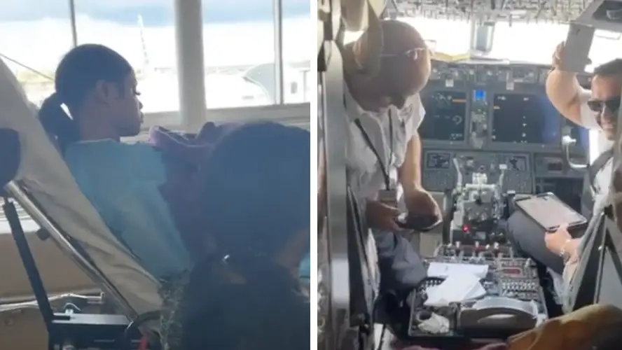 Pregnant woman forced to give birth mid-flight after waters break on plane