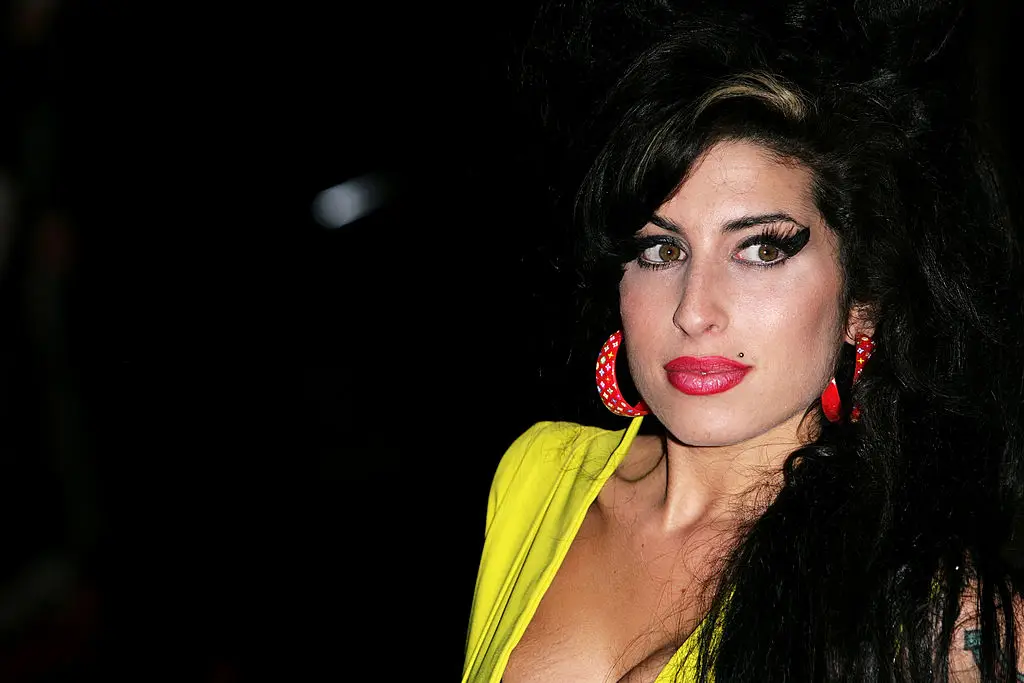 Amy was attacked for her signature hair and eyeliner look (Gareth Cattermole / Staff / Getty Images)