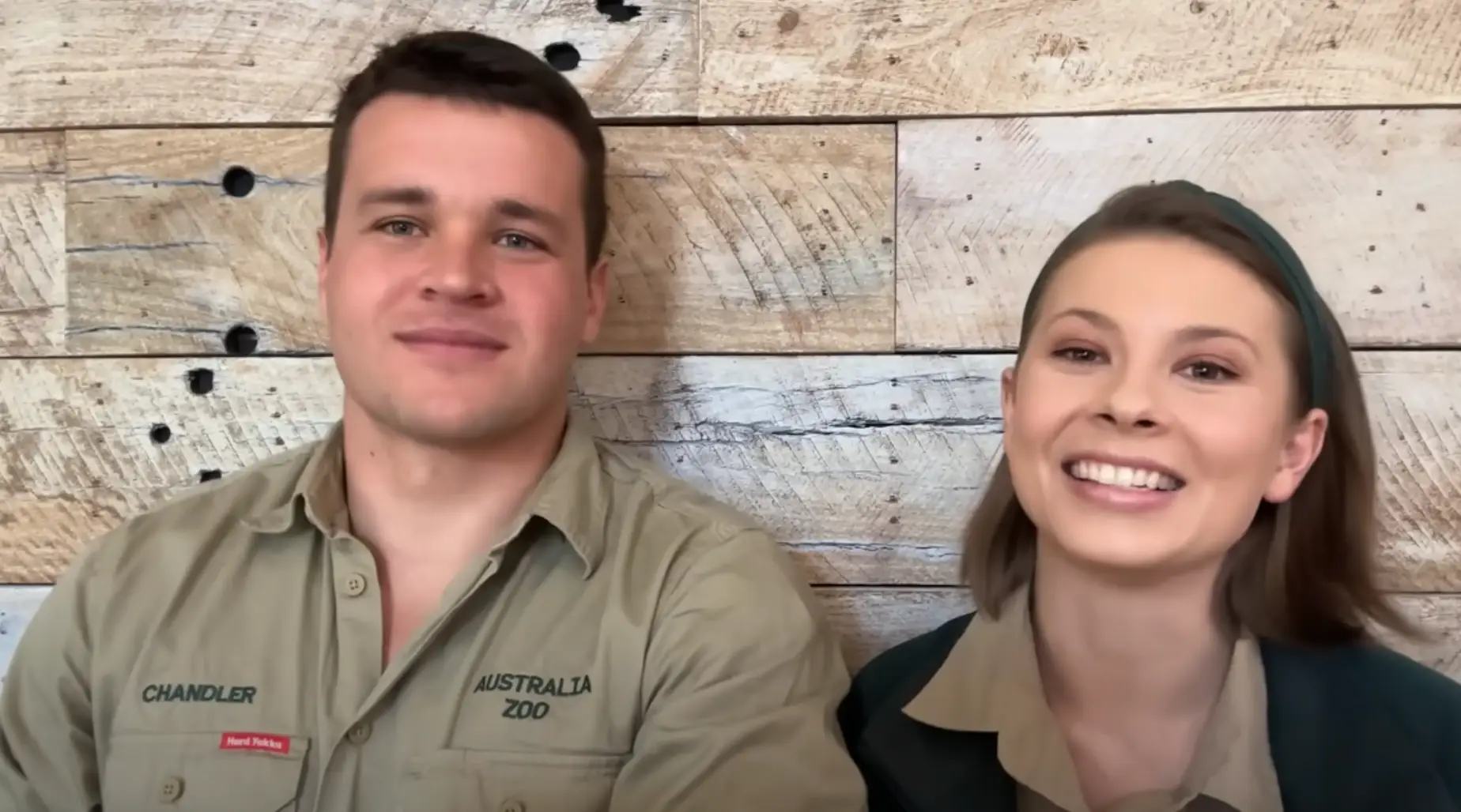 Bindi shares her daughter Grace, three, with husband Chandler (YouTube/Australia Zoo)