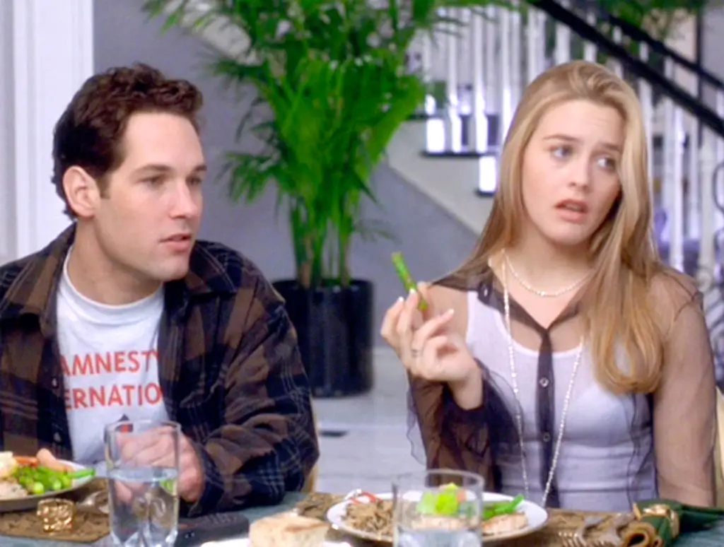 Paul Rudd played Cher's stepbrother-turned-boyfriend - weird, we know (CBS Photo Archive/Getty Images)