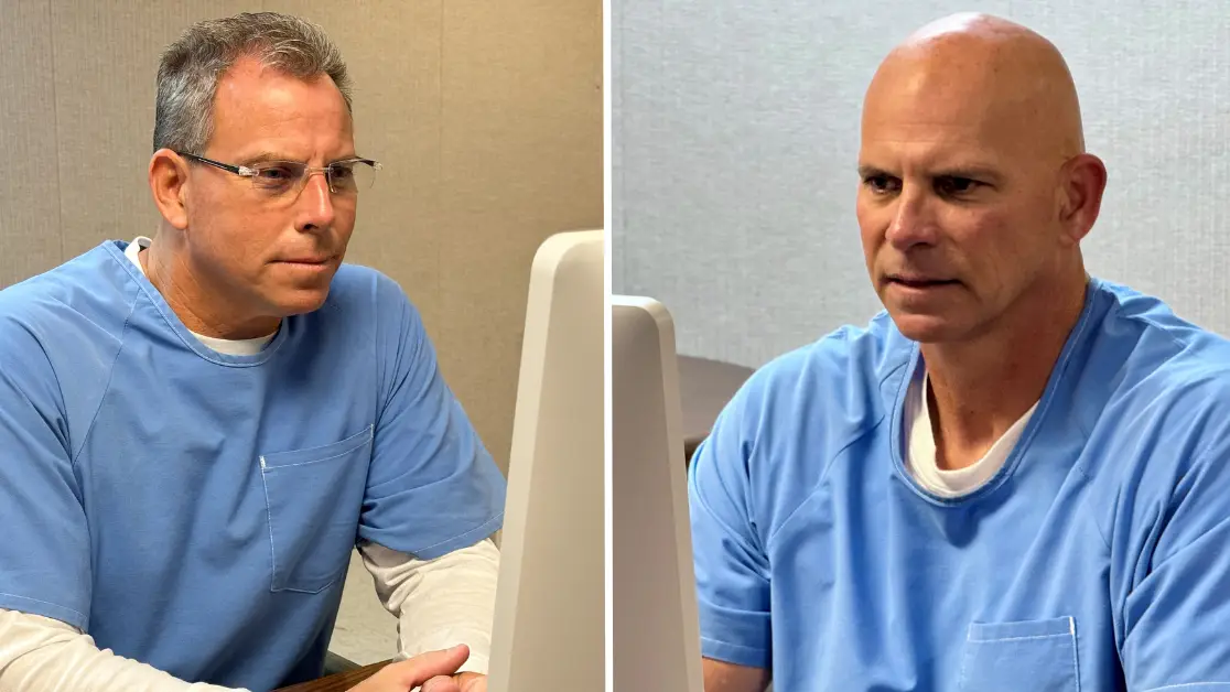 Ted Soqui/Sygma via Getty Images / California Department of Corrections via Getty Images