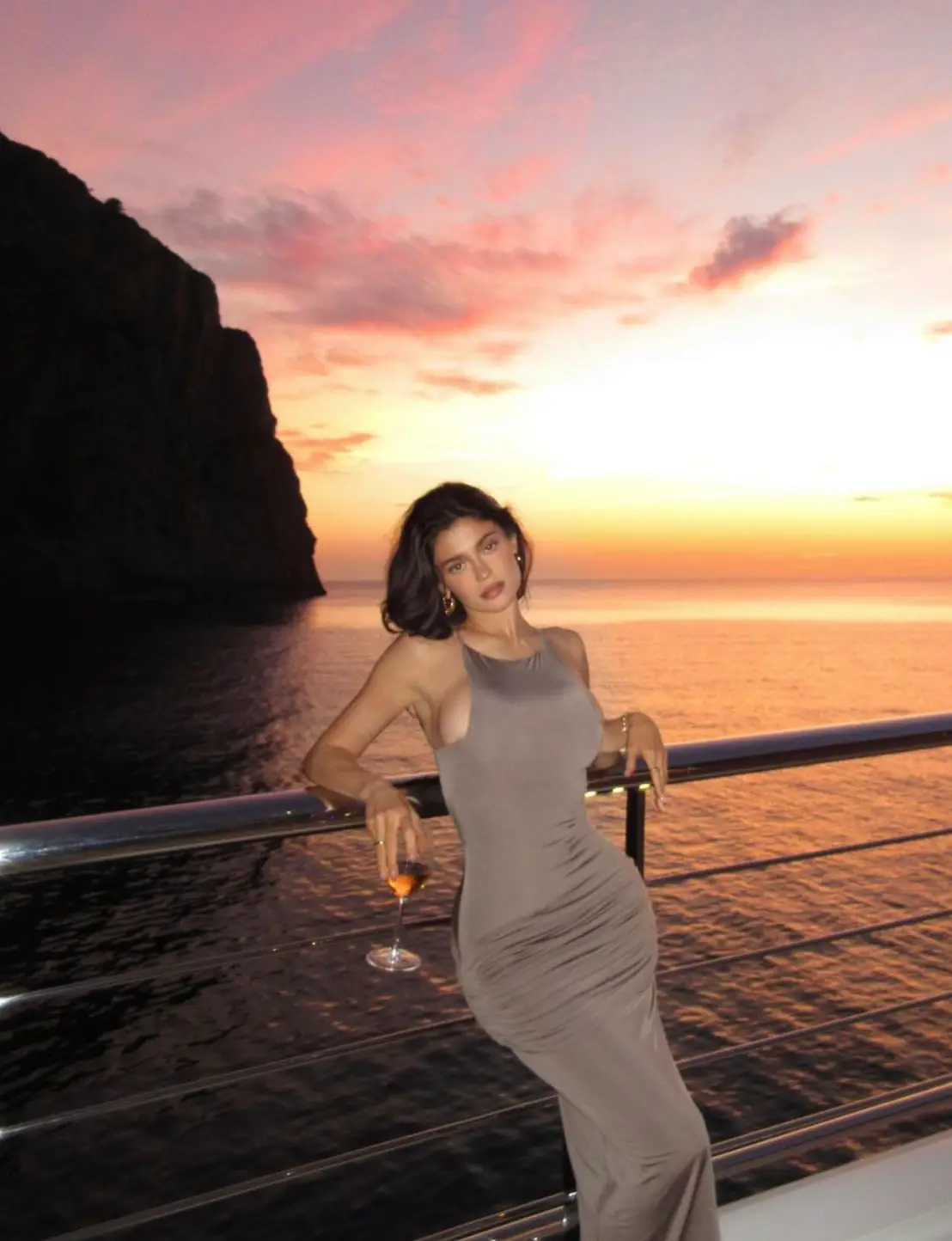 It seemed to stem from photos of this trip in June (kyliejenner/Instagram)