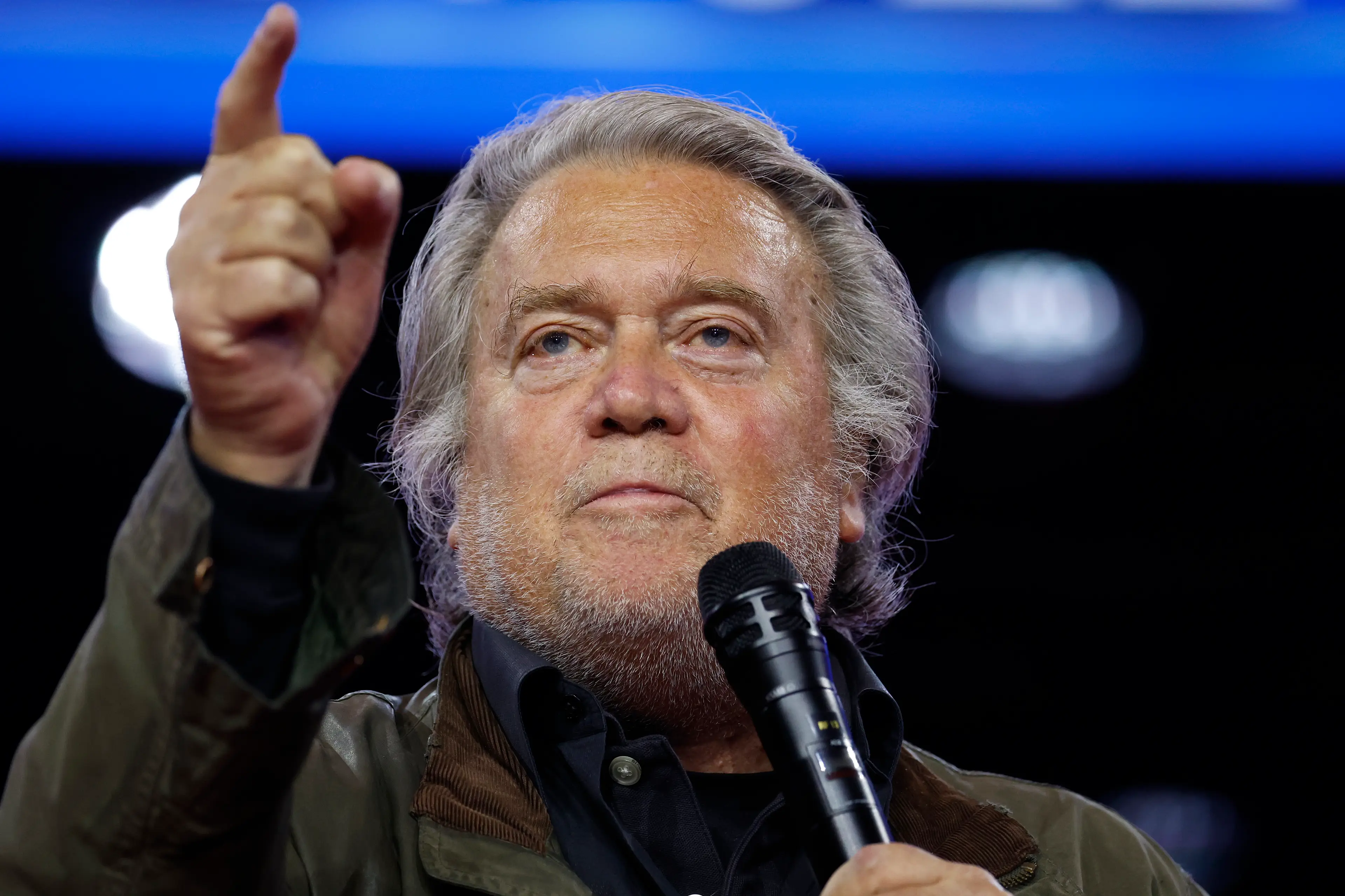 Bannon liaised with Epstein in 2017 (Anna Moneymaker/Getty Images)