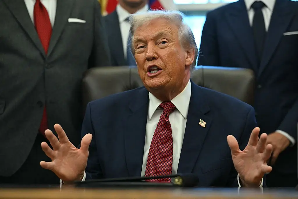 Donald Trump has called the word 'affordability' a 'hoax' and a 'scam' (ANDREW CABALLERO-REYNOLDS/Getty Images)