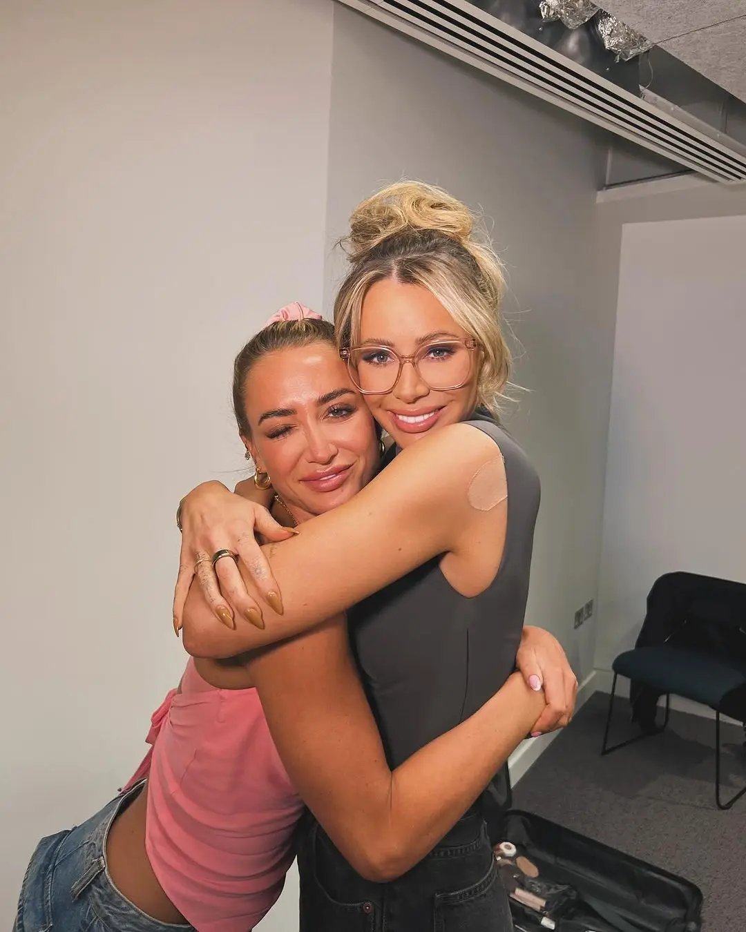 Georgia Harrison and Olivia Attwood. (Instagram/@georgialouiseharrison)