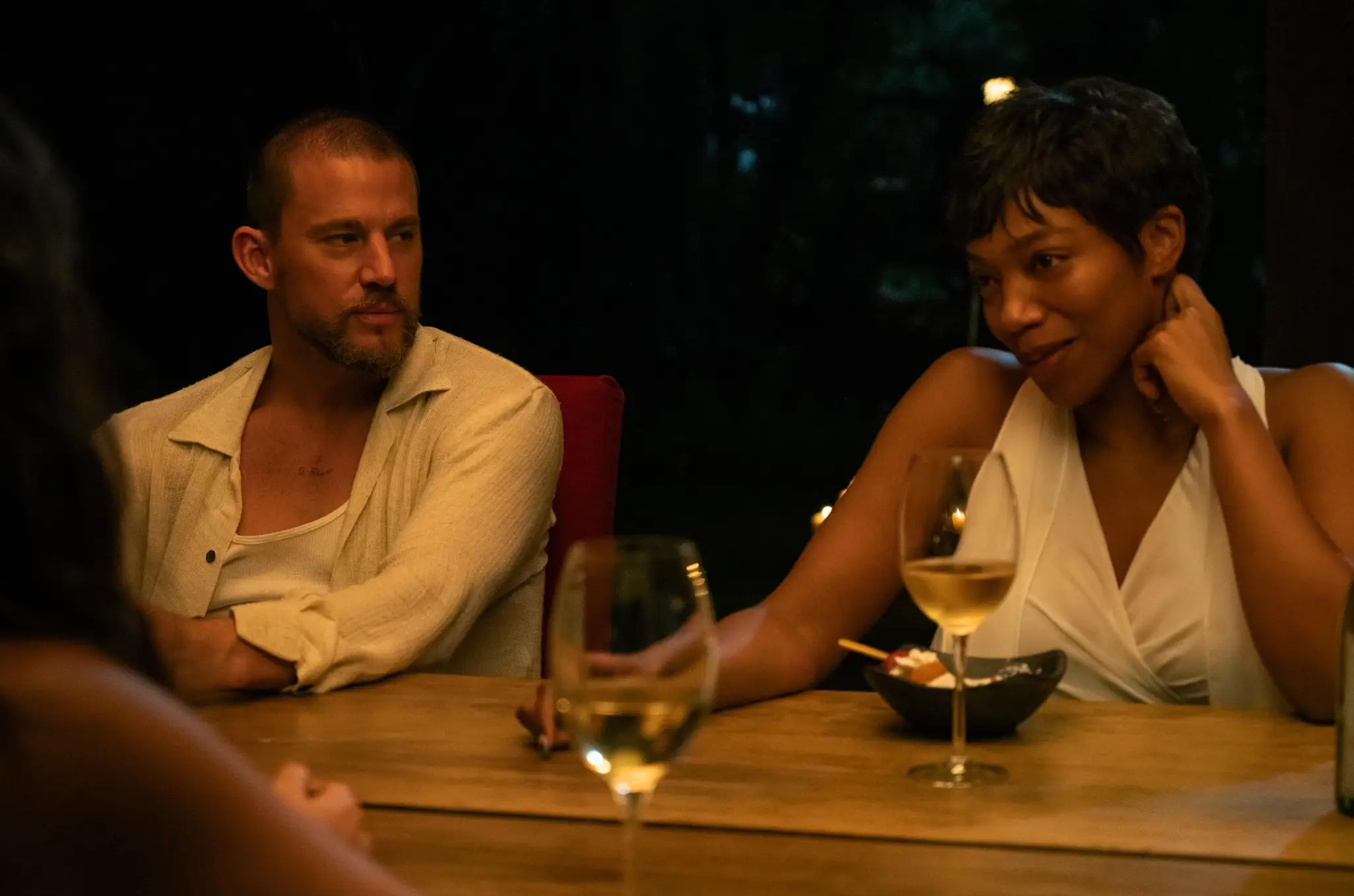 Blink Twice comes with a trigger warning. (MGM)