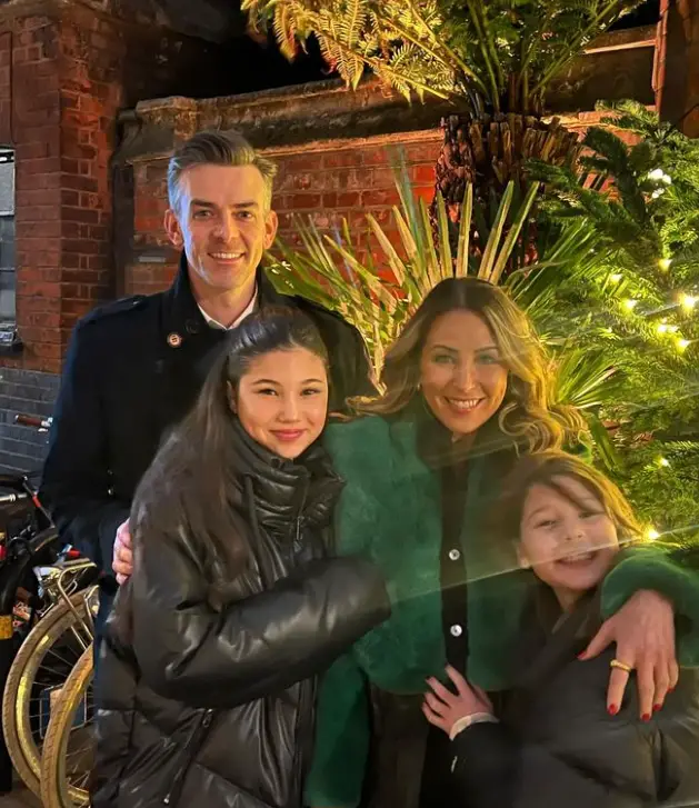 Rachel and Brendyn met on Dancing On Ice last year. Rachel snapped lots of pics over Christmas and seemed to be excited for new beginnings.