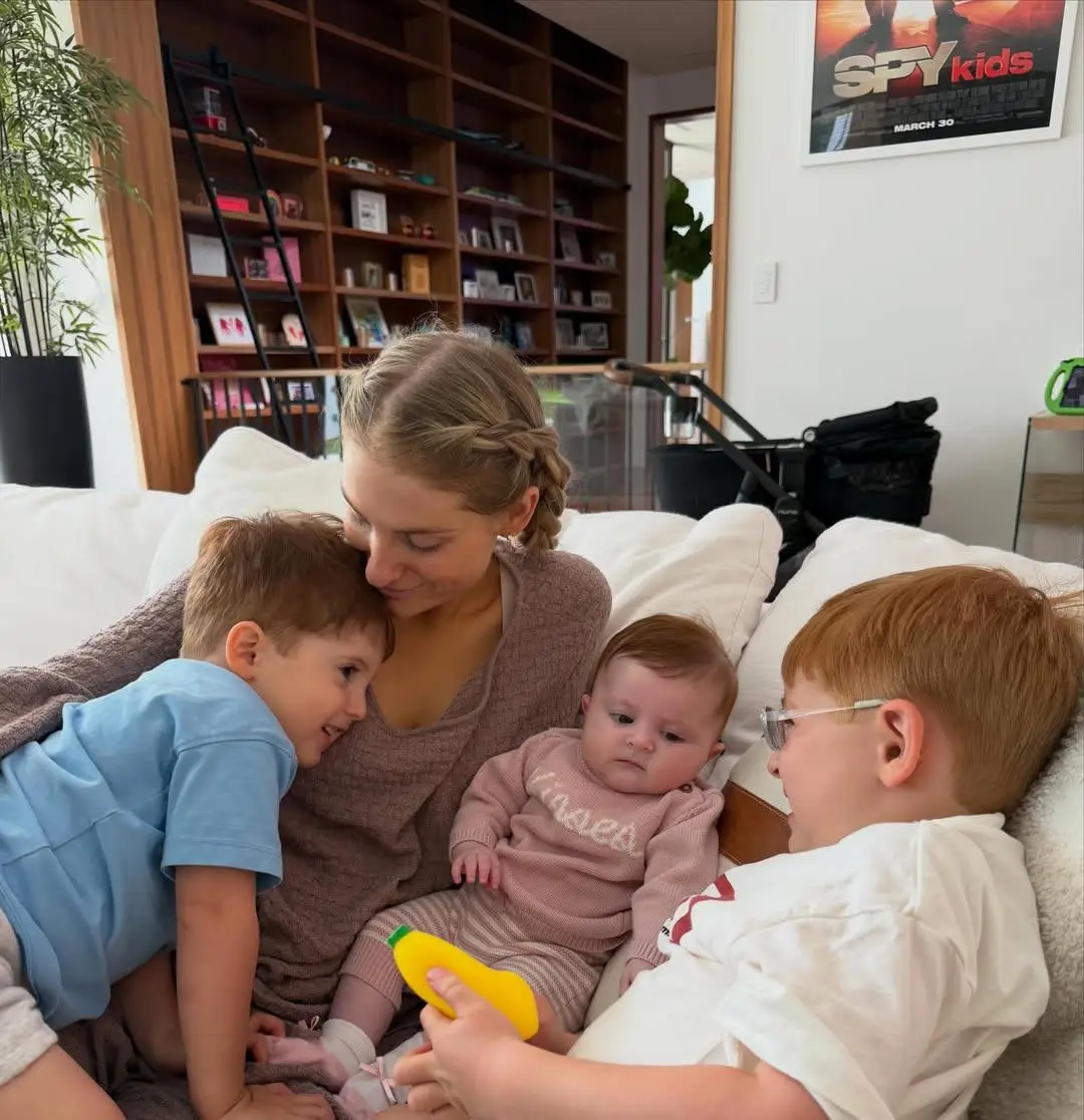The mum-of-three cancelled a tour earlier this year to be with her family (Instagram/@meghantrainor)