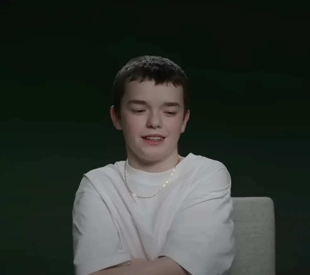 Owen Cooper reflected on his performance in Adolescence. (YouTube/@stillwatchingnetflix)