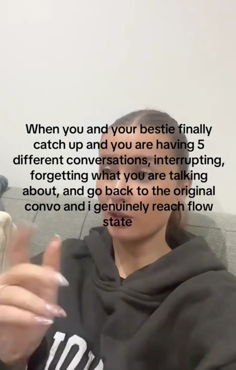 Everyone's version of 'flow state' is different (TikTok/bexsmills)