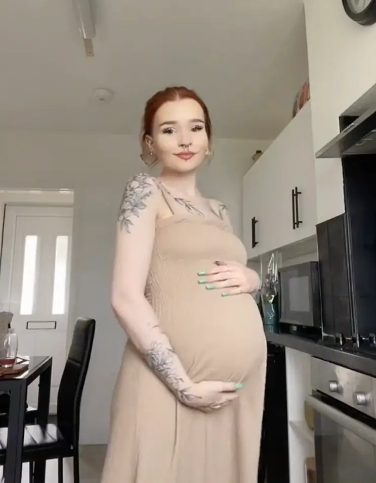 Chloe clarified that she was practicing TVA breathing.