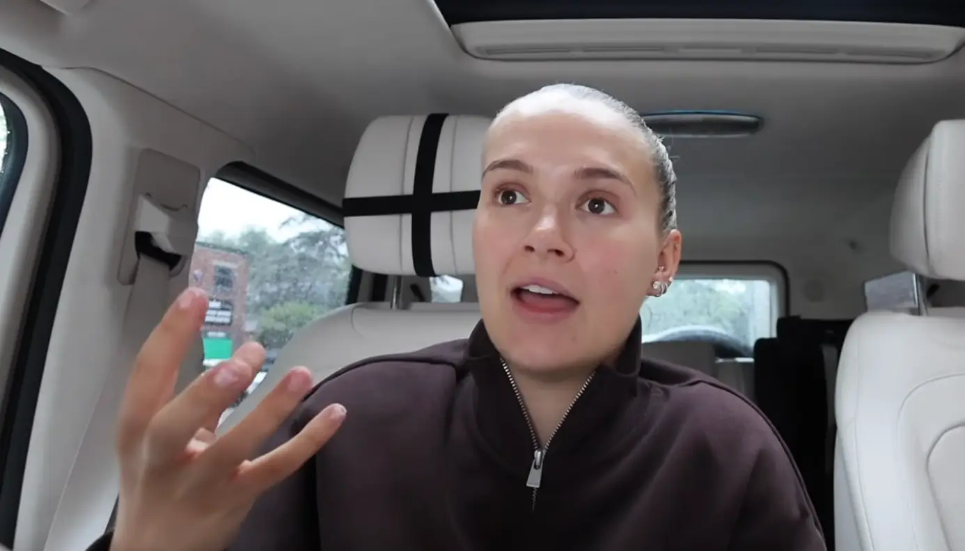 Molly-Mae Hague has admitted to 'mentally struggling' with her newborn son Midas in her latest vlog (YouTube/MollyMae)