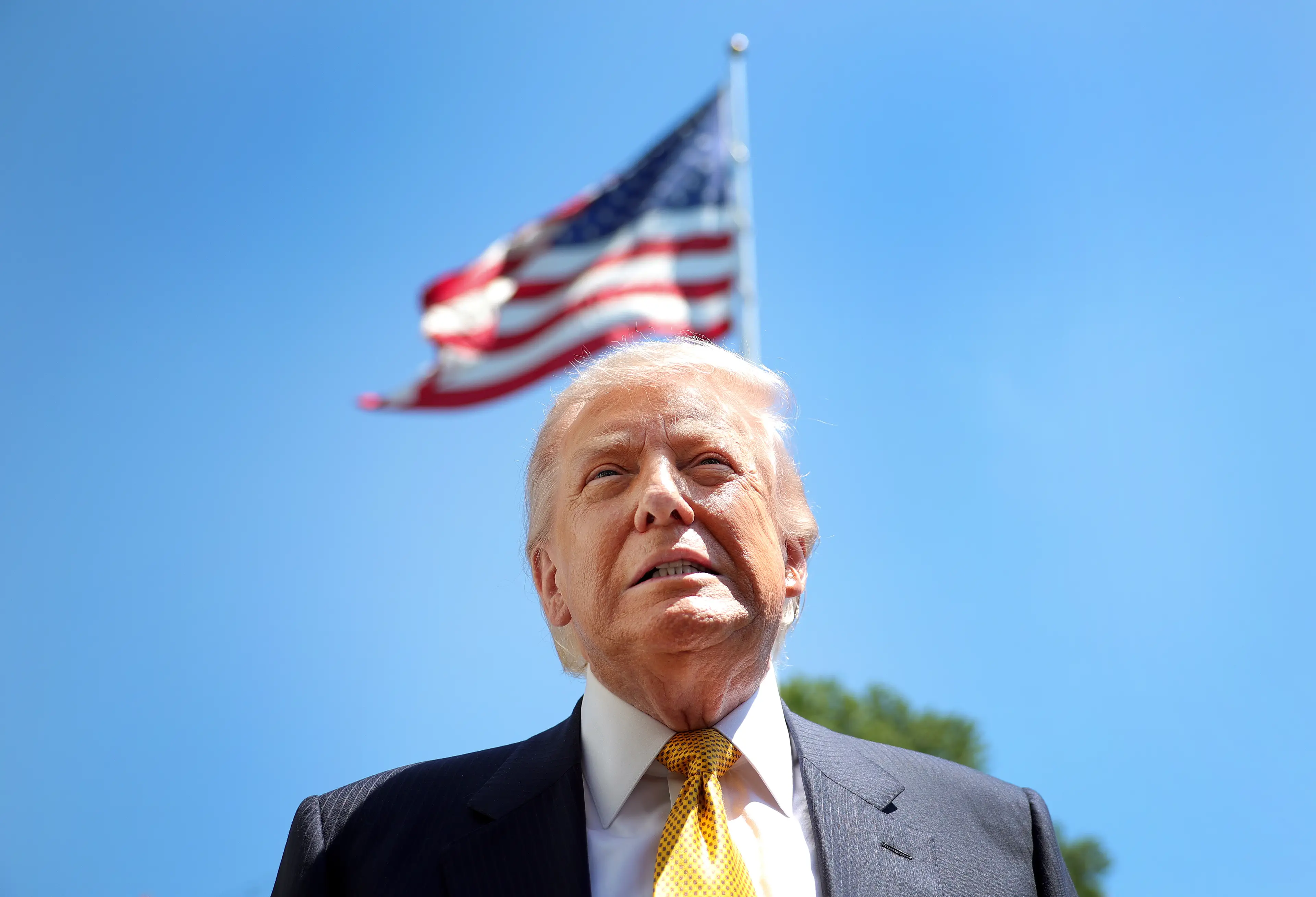 Trump has been accused by critics of sharing 'classified' information (Kevin Dietsch/Getty Images)