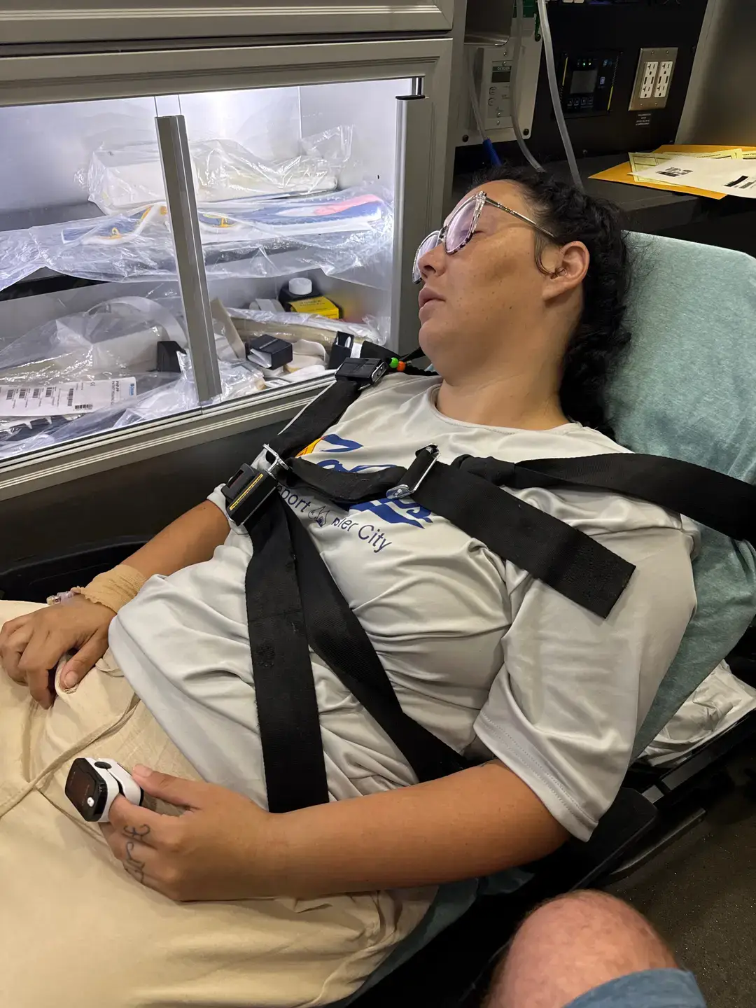 Kirsten required a $50,000 air evacuation following the incident (GoFundMe)