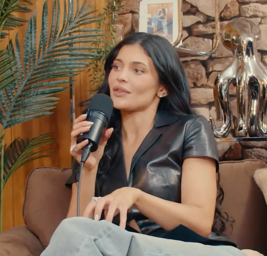 Kylie Jenner is the latest guest on Jake Shane's Therapuss podcast (Instagram/netflixpodcasts/Therapuss)