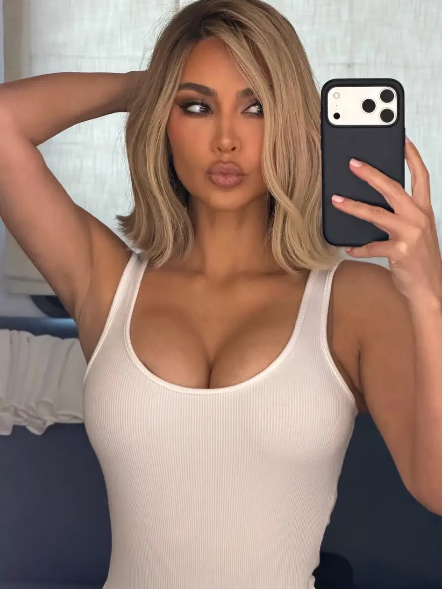 Kim Kardashian has been defended after internet trolls tried shaming her for her dating history (Instagram/@kimkardashian)