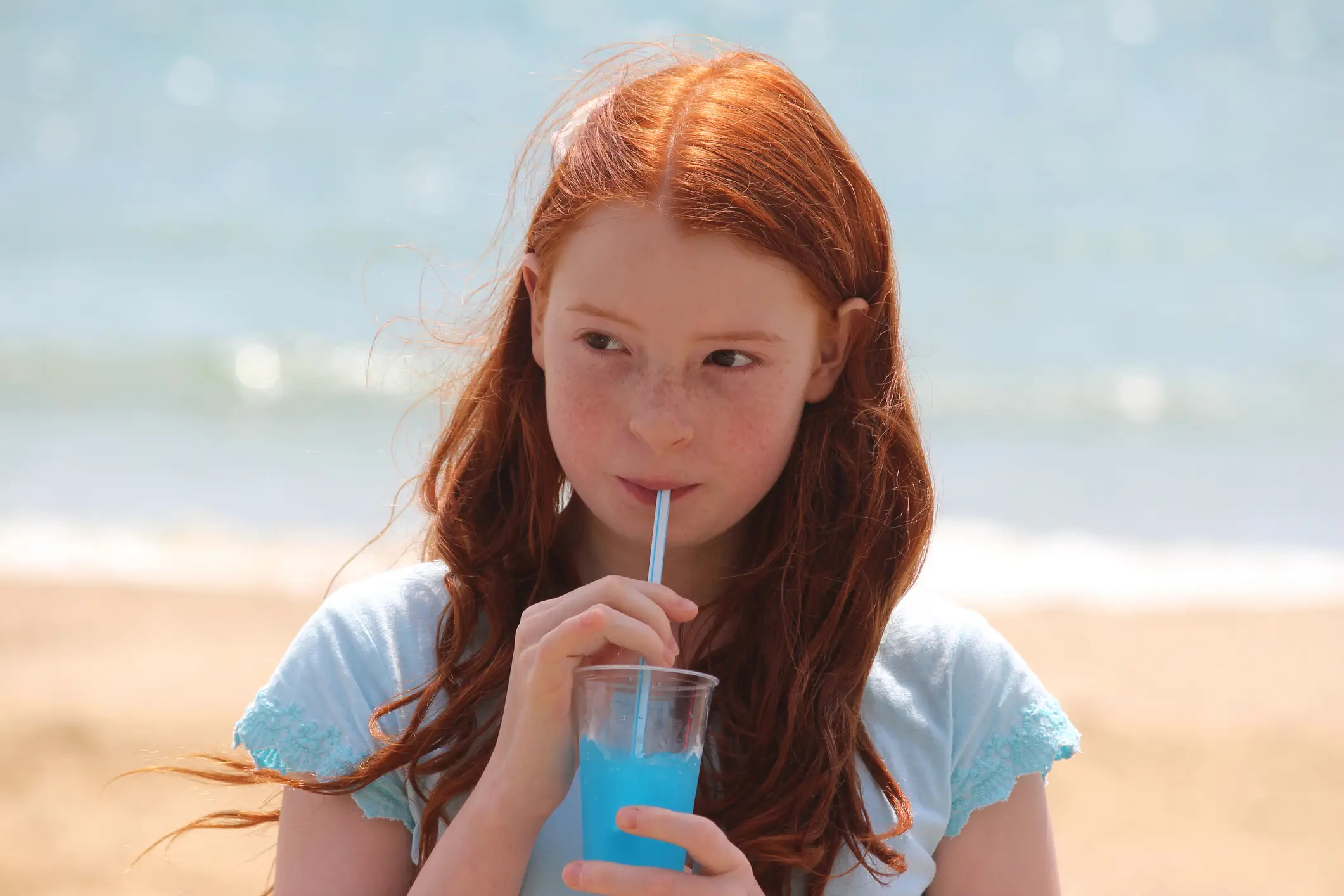 Children under the age of eight should not have slushies, with new warnings issued (Getty Stock Photo)