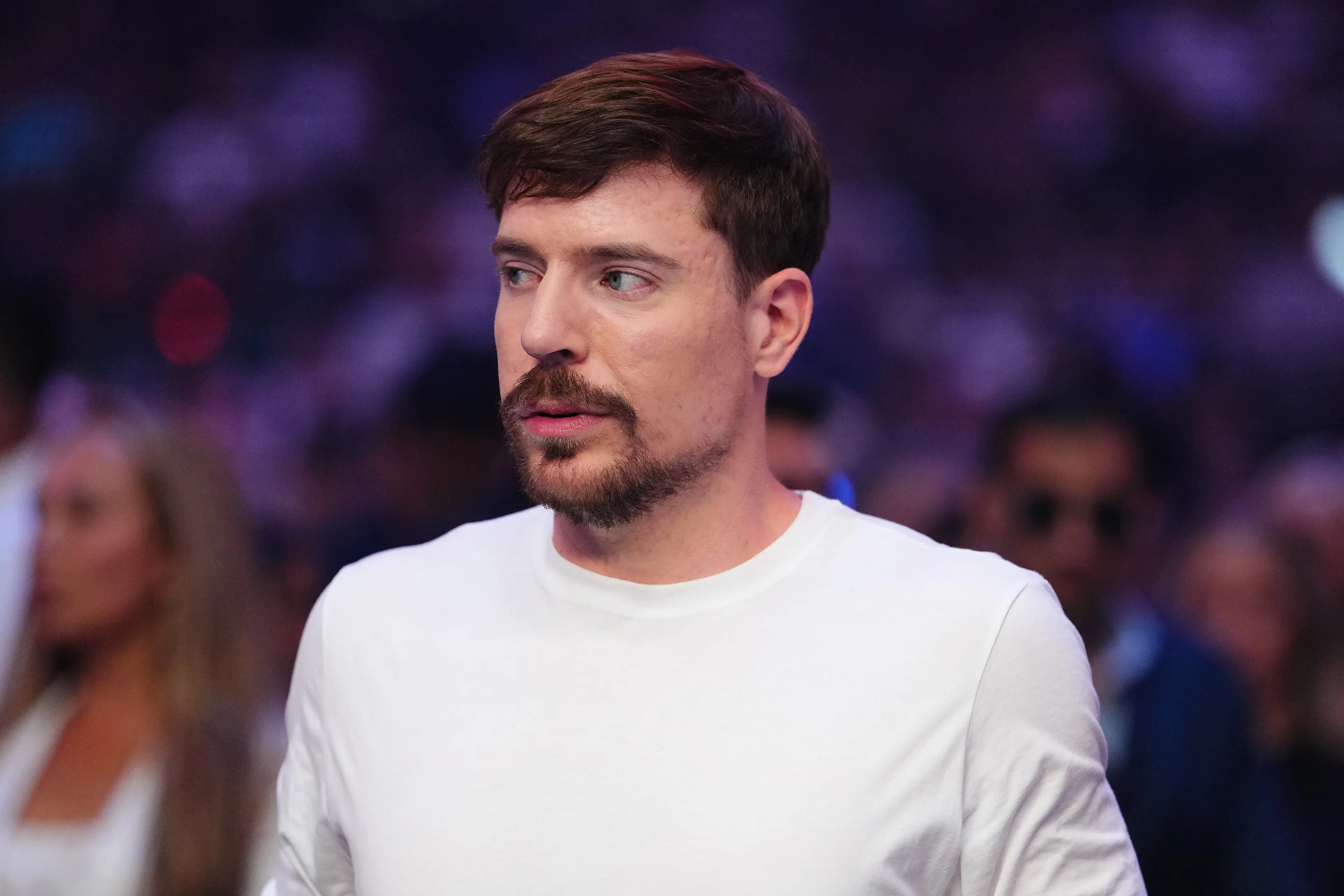 It's not the first time MrBeast has been criticised (Chris Unger/TKO Worldwide LLC via Getty Images)