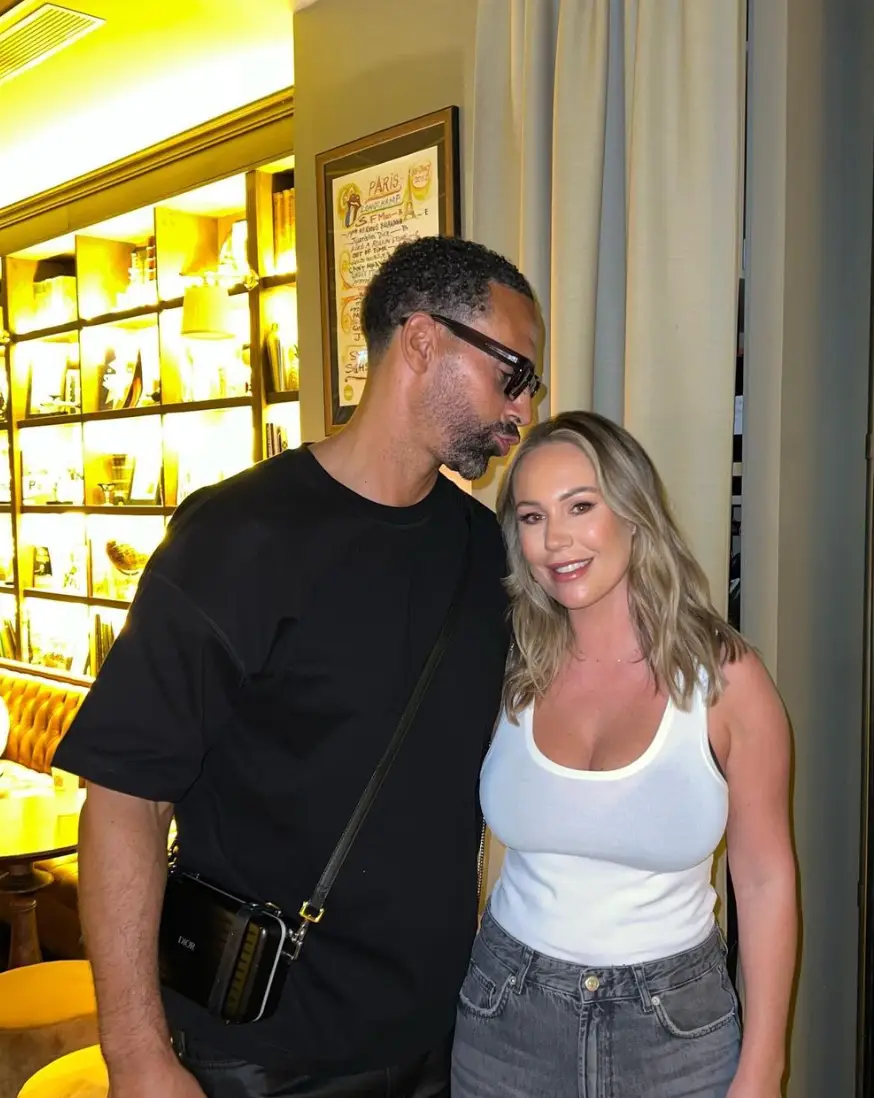 The happy couple celebrated their fourth wedding anniversary.