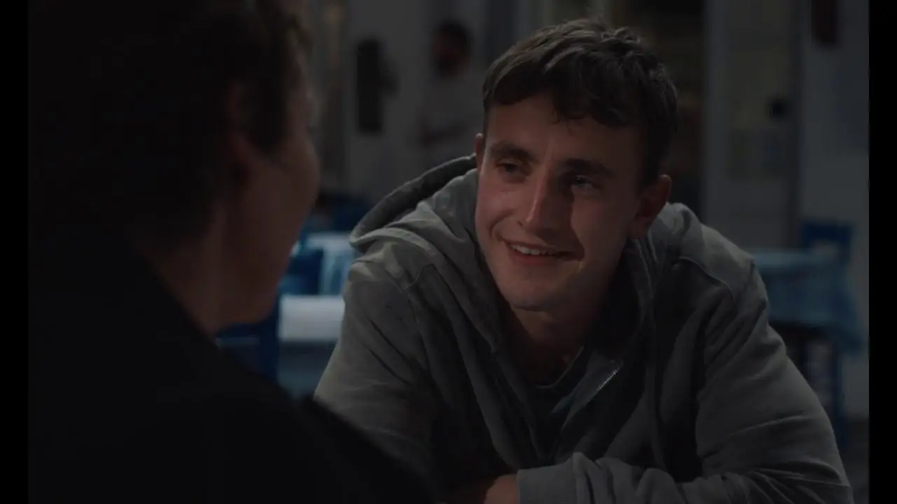 Paul Mescal stars as Will, a beach bar worker who is having an affair with Nina.