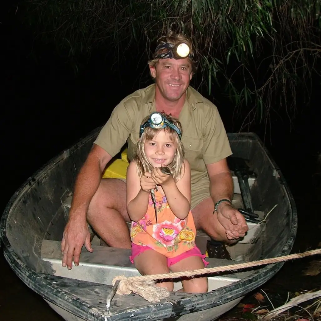 Steve named his daughter Bindi after one of his favourite crocodiles.