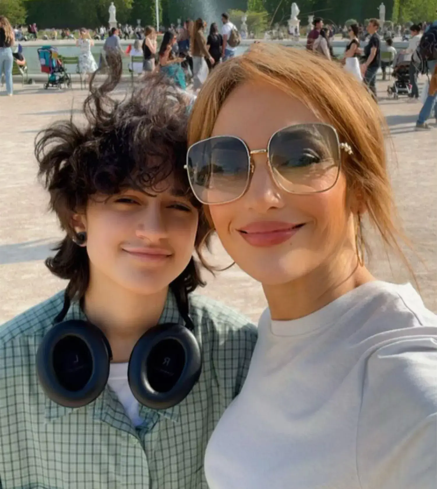 Jennifer Lopez has given fans an update on how her twins are doing - including their recent achievements (Instagram/@jlo)