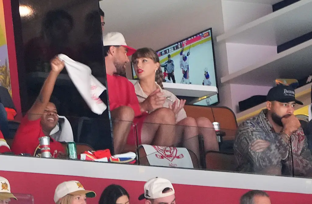 The pair were allegedly discussing Travis' potential as a movie star (Brian Babineau / Contributor / Getty Images)